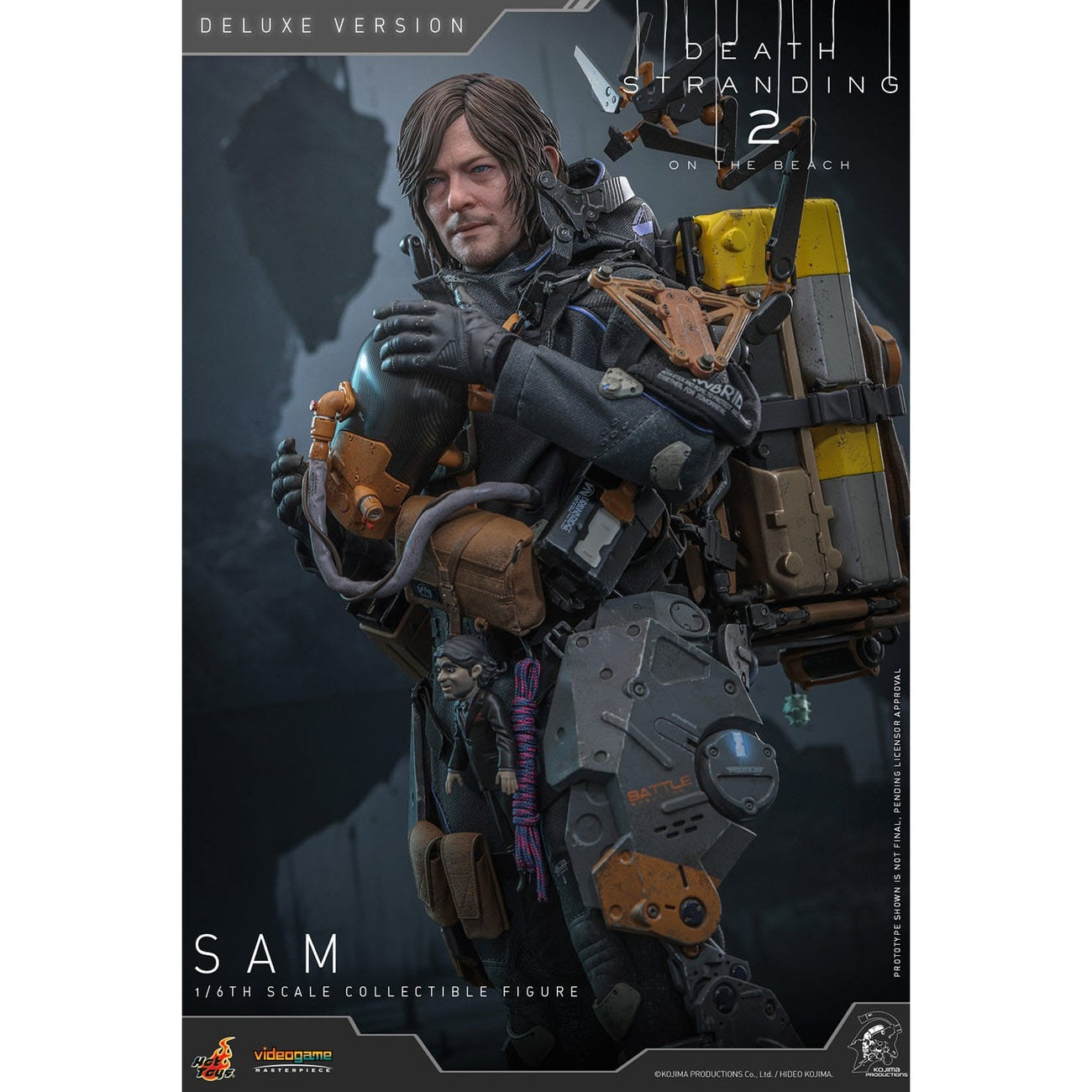 Imagen del producto Death Stranding 2: On the Beach – Figura de acción Sam Masterpiece 1:6 Versión Deluxe