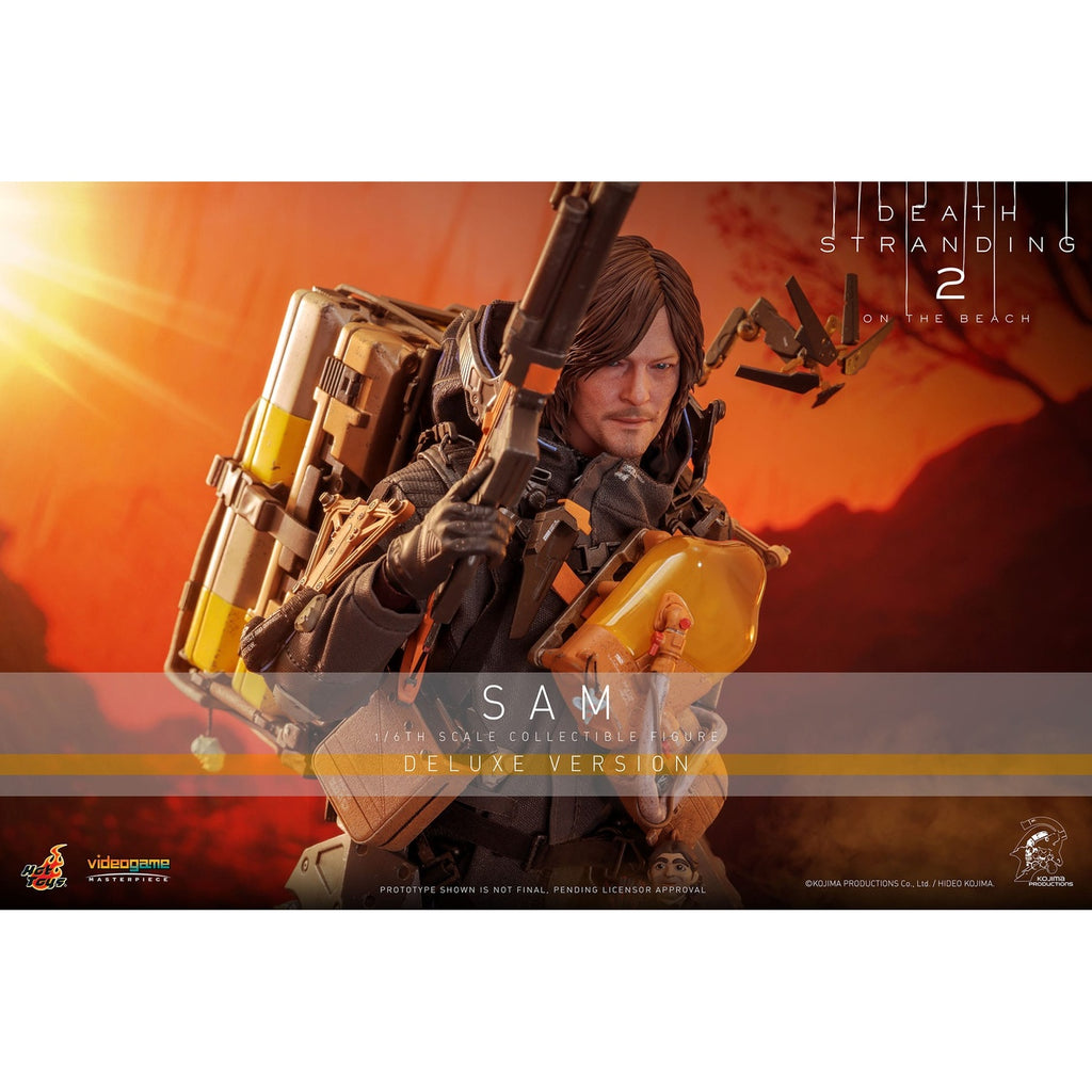 Imagen del producto Death Stranding 2: On the Beach – Figura de acción Sam Masterpiece 1:6 Versión Deluxe