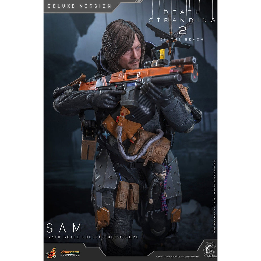 Imagen del producto Death Stranding 2: On the Beach – Figura de acción Sam Masterpiece 1:6 Versión Deluxe