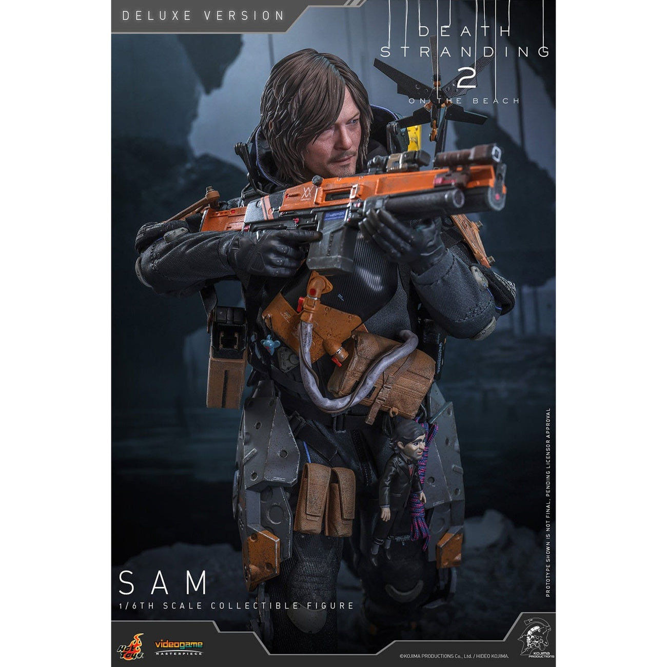 Imagen del producto Death Stranding 2: On the Beach – Figura de acción Sam Masterpiece 1:6 Versión Deluxe