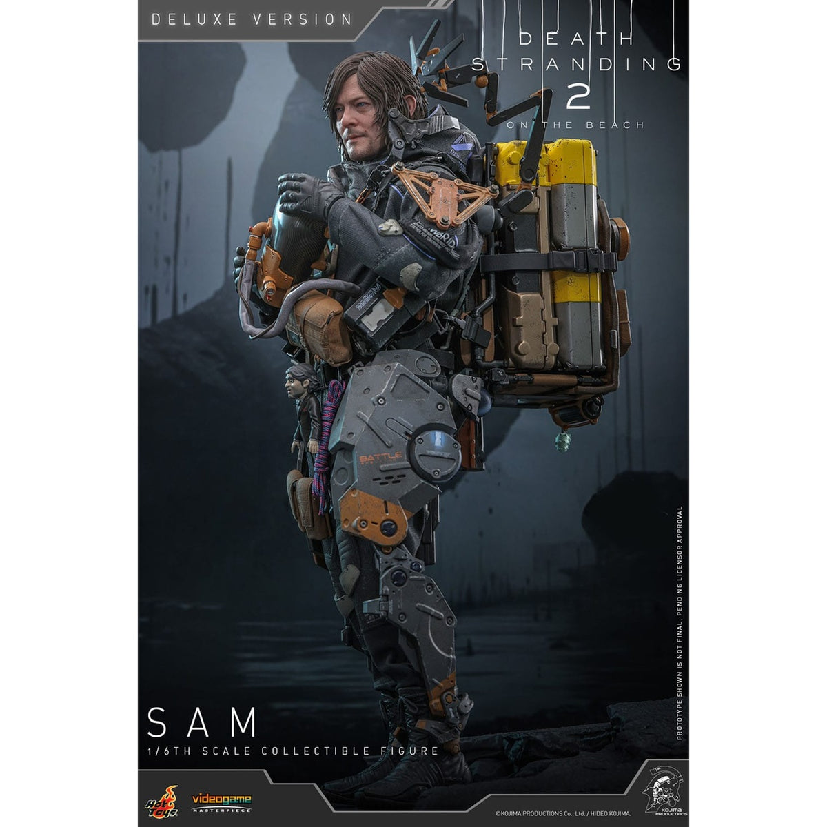 Imagen del producto Death Stranding 2: On the Beach – Figura de acción Sam Masterpiece 1:6 Versión Deluxe