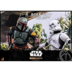 Imagen del producto Star Wars: The Mandalorian – Figura de acción de Boba Fett 1:6 Repaint Armor Edición Especial