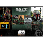 Imagen del producto Star Wars: The Mandalorian – Figura de acción de Boba Fett 1:6 Repaint Armor Edición Especial
