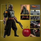 Imagen del producto Star Wars: The Mandalorian – Figura de acción de Boba Fett 1:6 Repaint Armor Edición Especial
