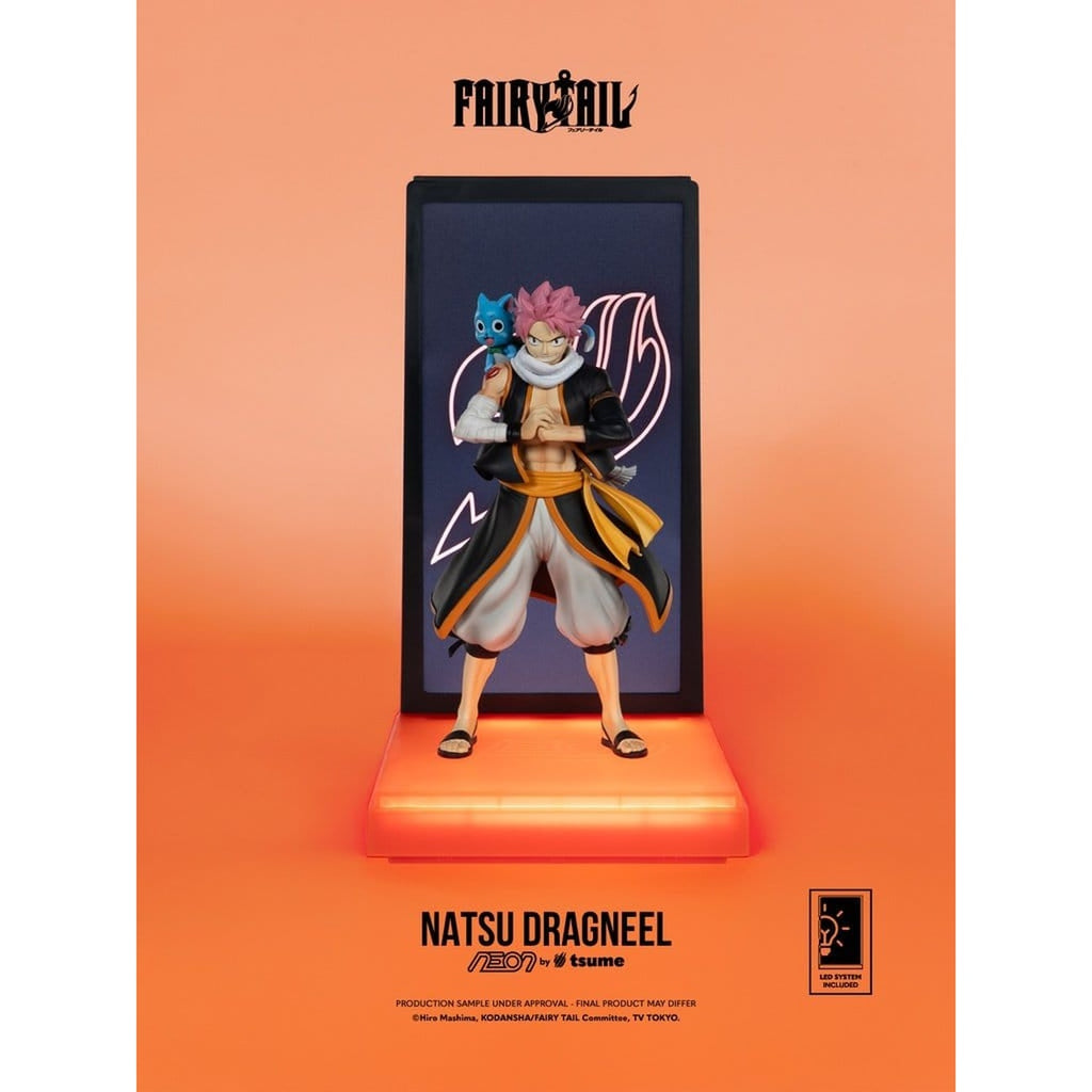 Imagen del producto Fairy Tail - Figura Neón Natsu Dragneel 1:9