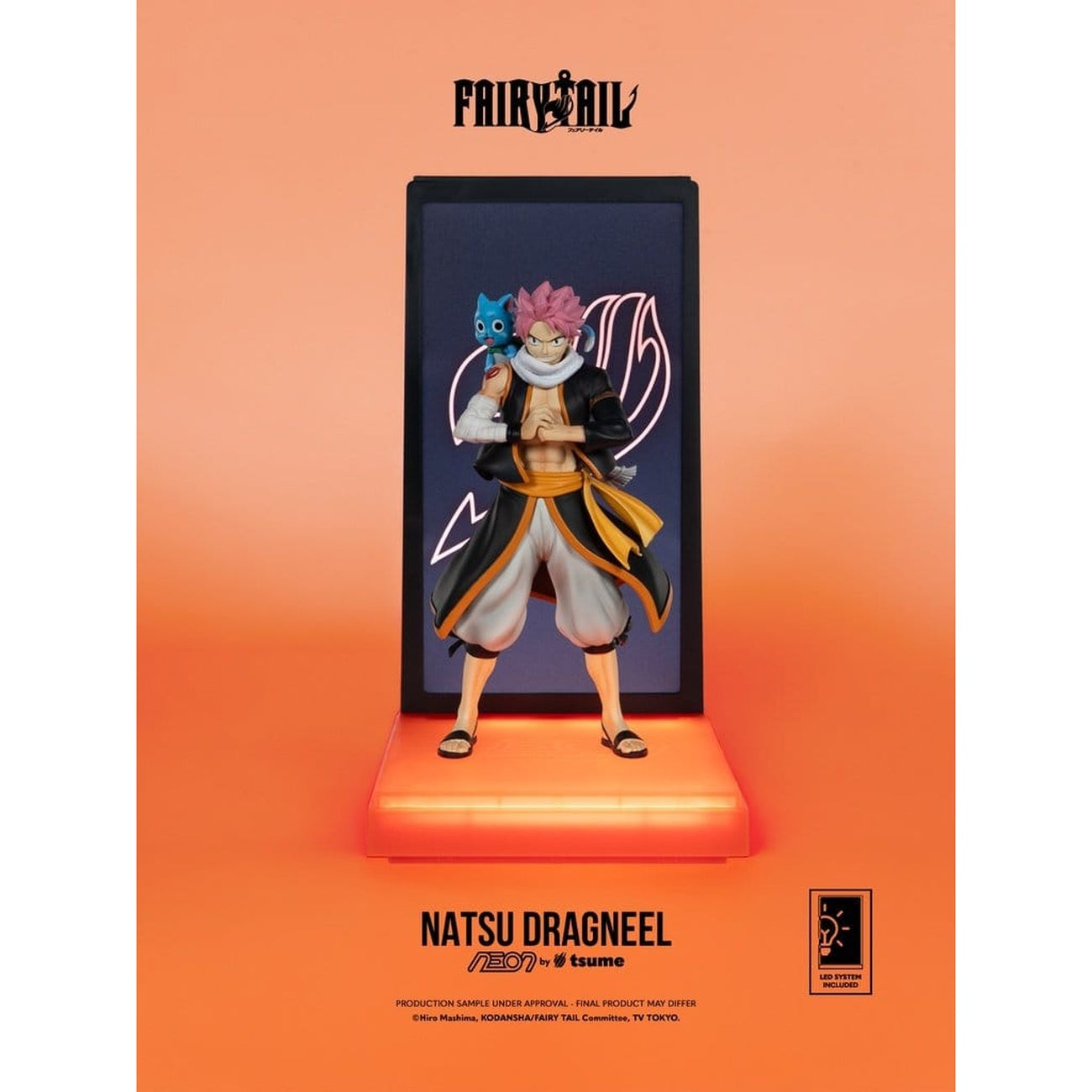 Imagen del producto Fairy Tail - Figura Neón Natsu Dragneel 1:9