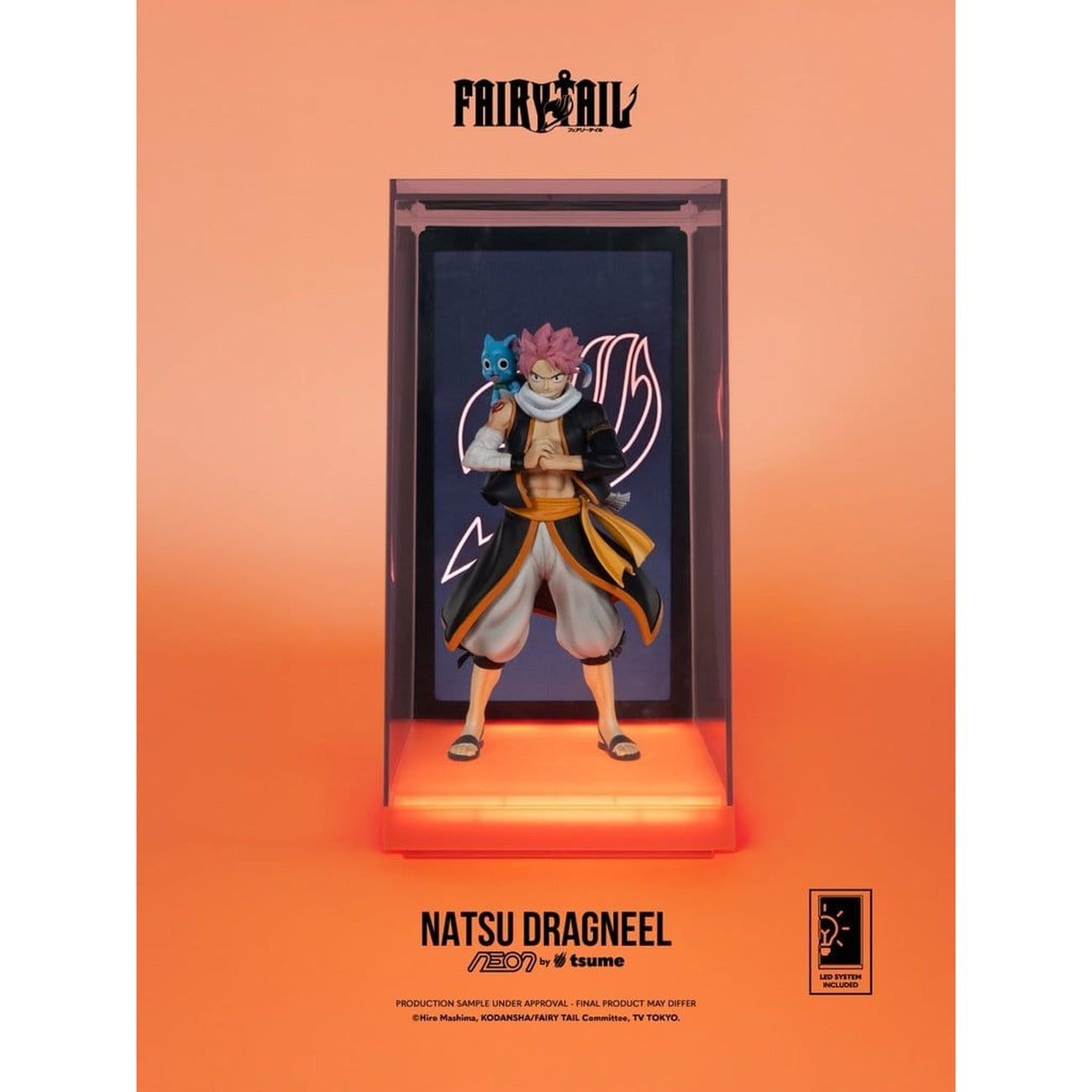 Imagen del producto Fairy Tail - Figura Neón Natsu Dragneel 1:9