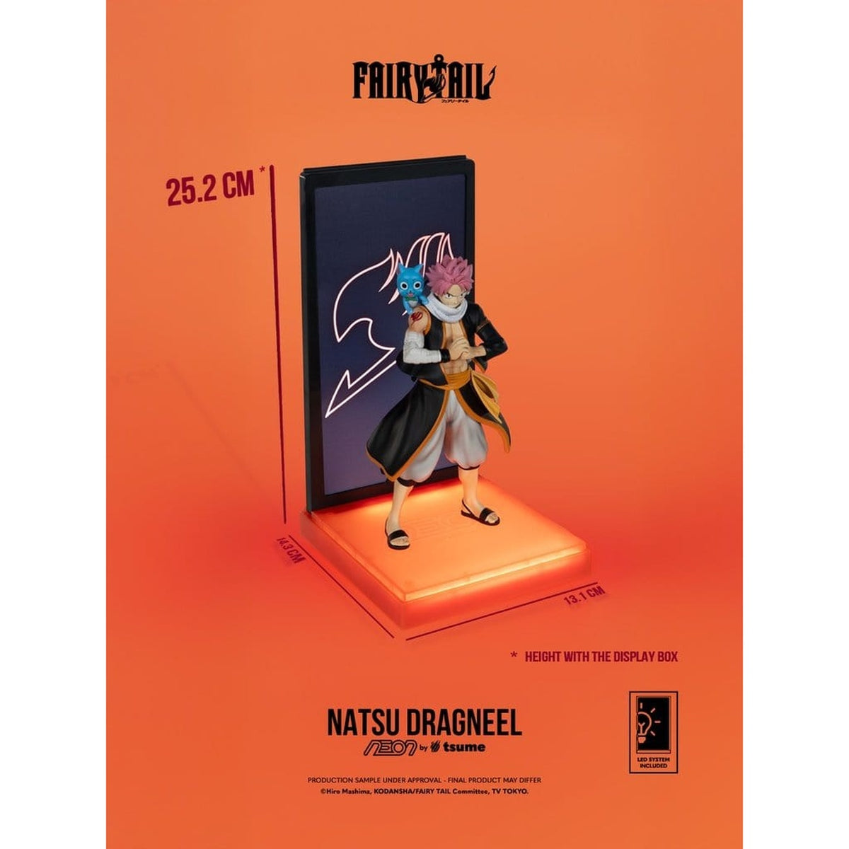 Imagen del producto Fairy Tail - Figura Neón Natsu Dragneel 1:9