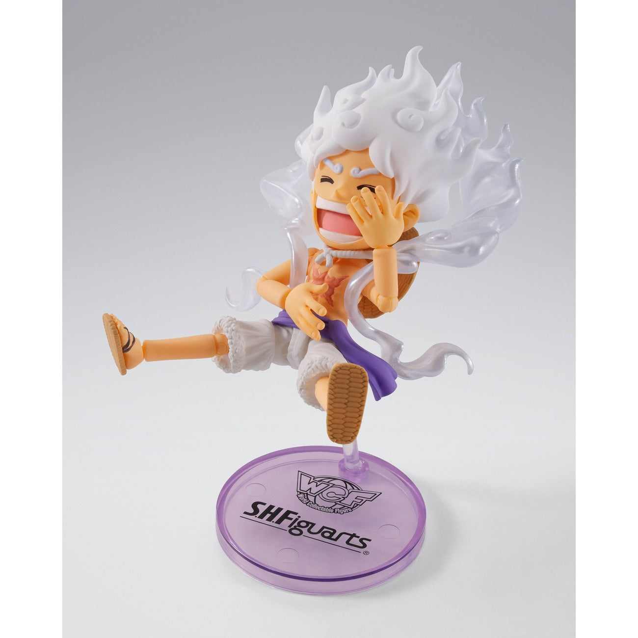 Imagen del producto One Piece: Gear 5 – Monkey D. Luffy World Collectable Figures Figura de acción S.H. Figuarts