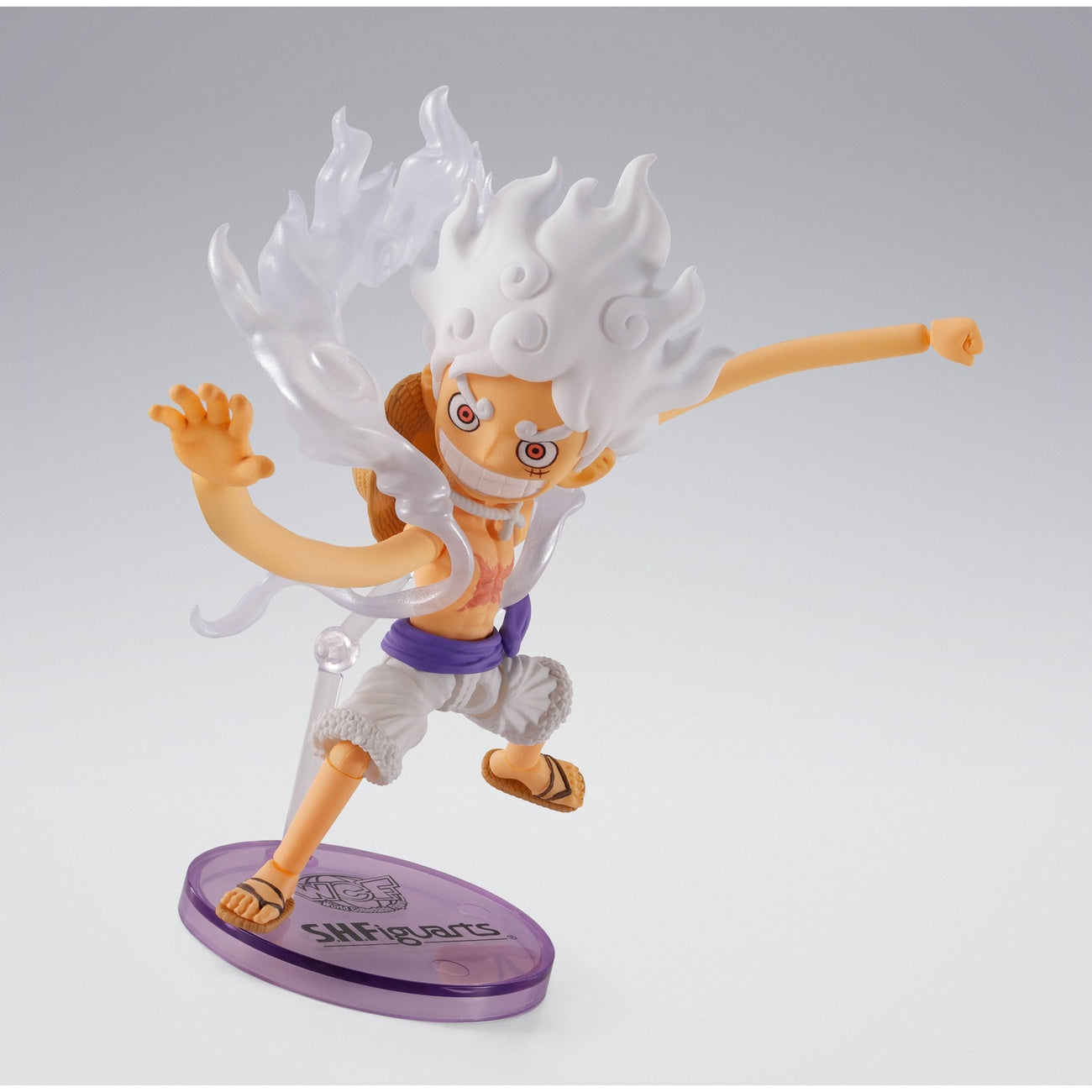 Imagen del producto One Piece: Gear 5 – Monkey D. Luffy World Collectable Figures Figura de acción S.H. Figuarts
