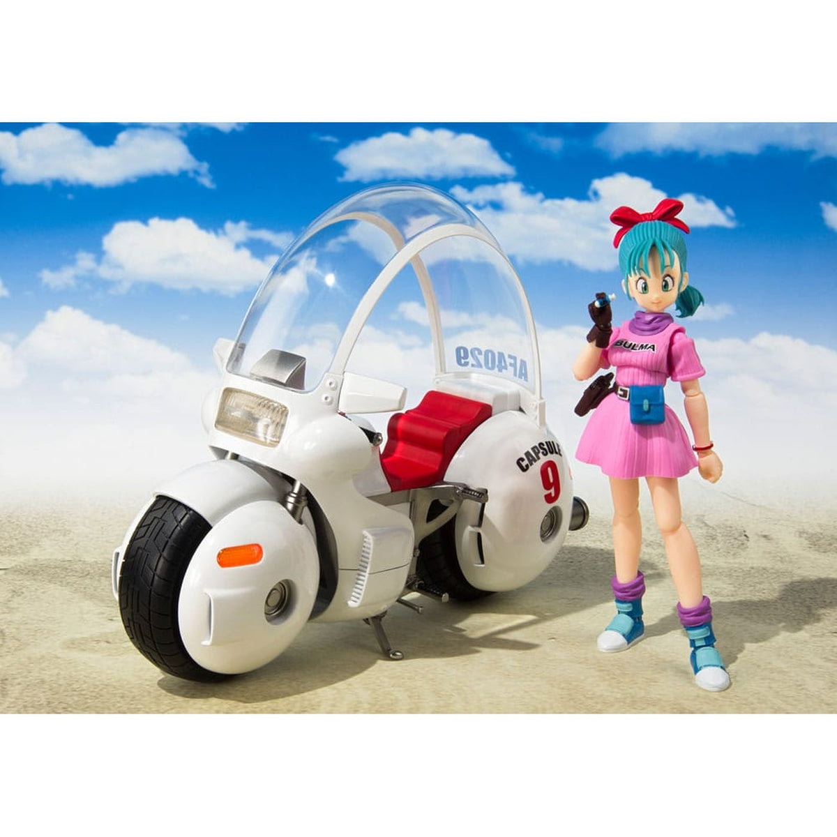 Imagen del producto Dragon Ball - Set S.H. Figuarts de Bulma con Cápsula Hoipoi n.º 9