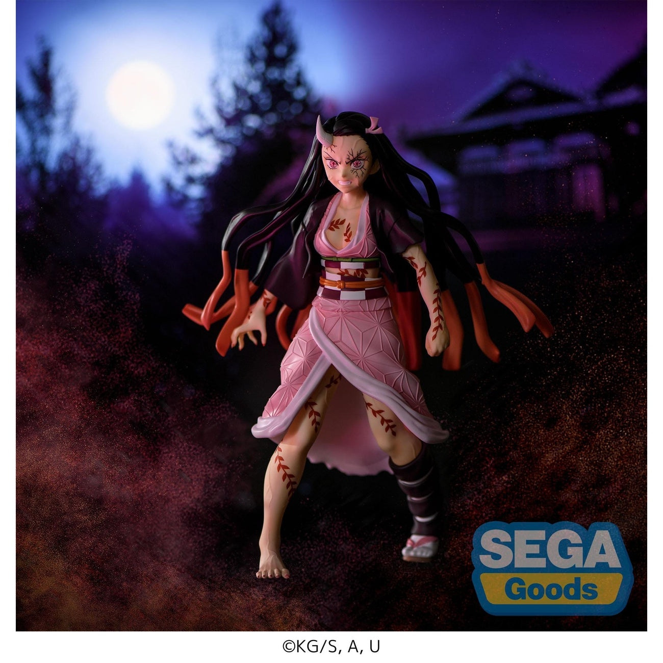 Imagen del producto Demon Slayer - Nezuko Kamado Figura FIGURIZMa Forma Demonio Versión Avanzando