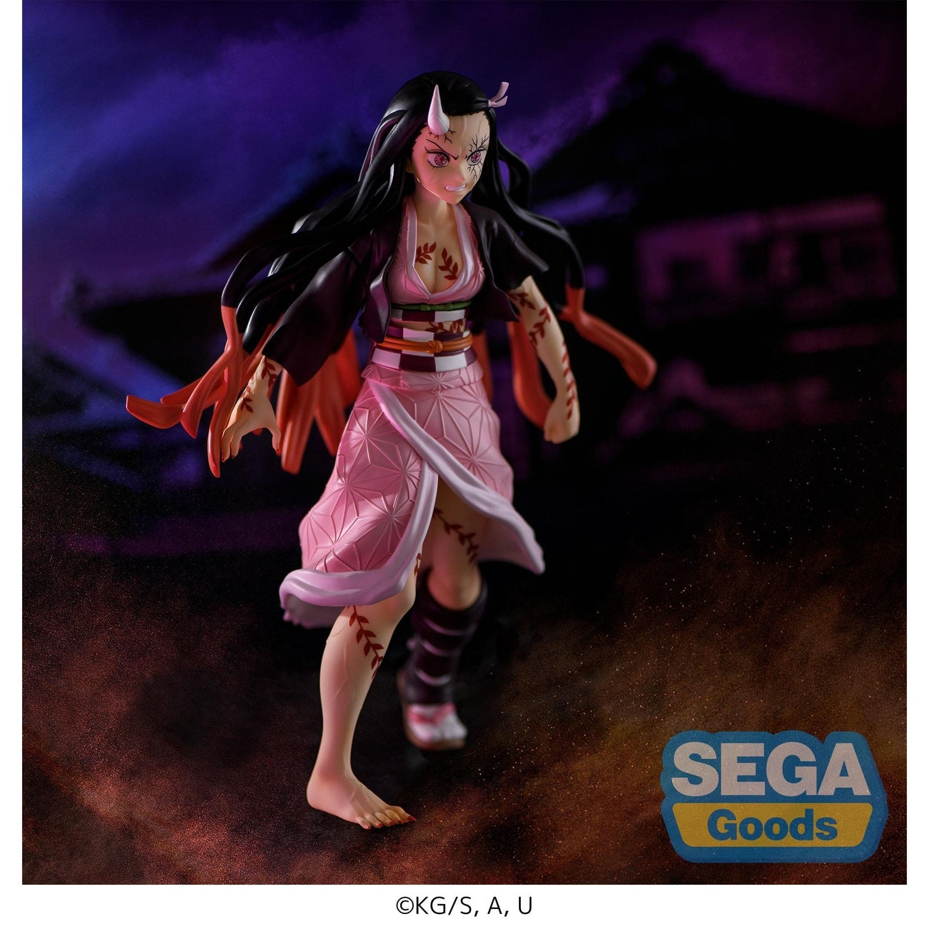 Imagen del producto Demon Slayer - Nezuko Kamado Figura FIGURIZMa Forma Demonio Versión Avanzando