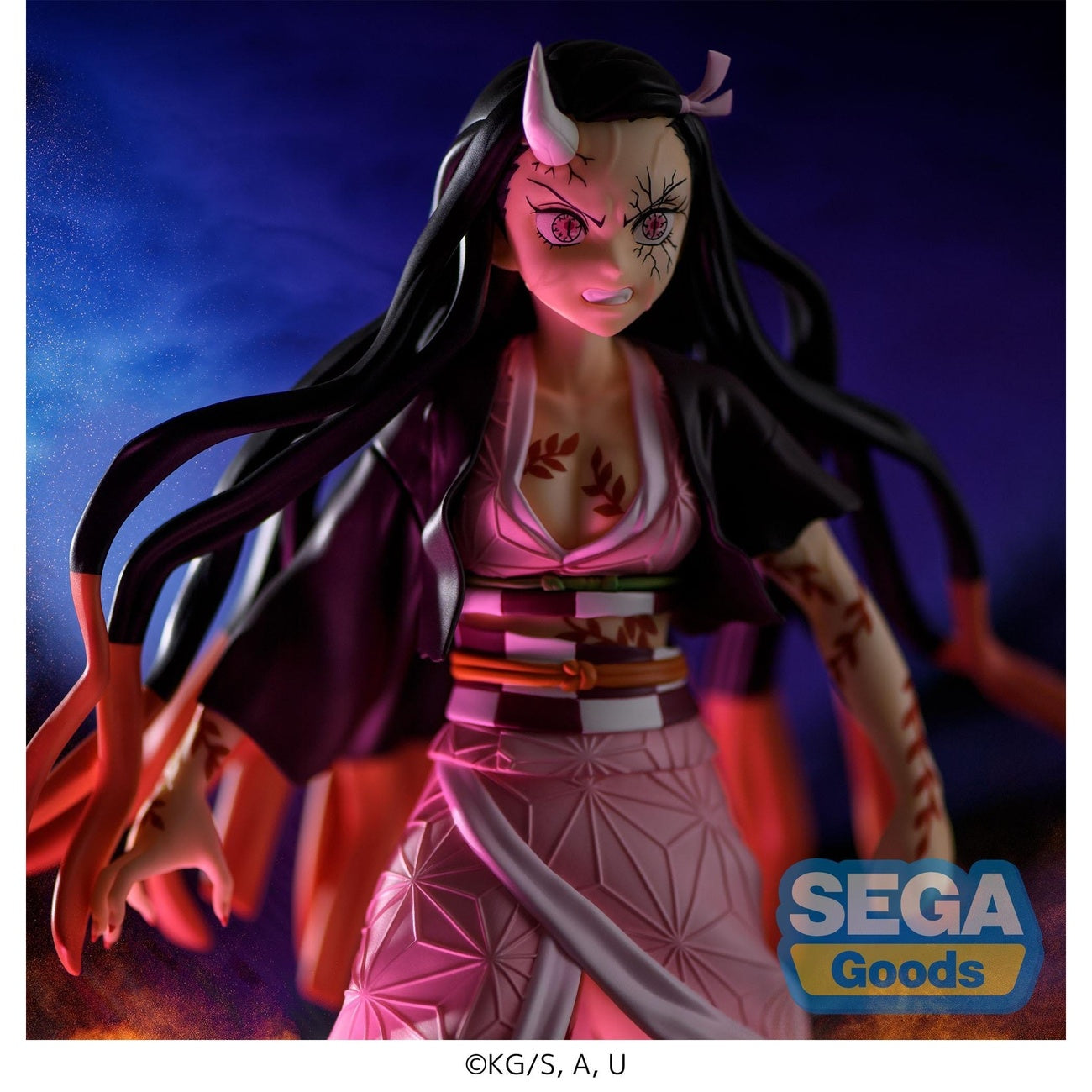 Imagen del producto Demon Slayer - Nezuko Kamado Figura FIGURIZMa Forma Demonio Versión Avanzando