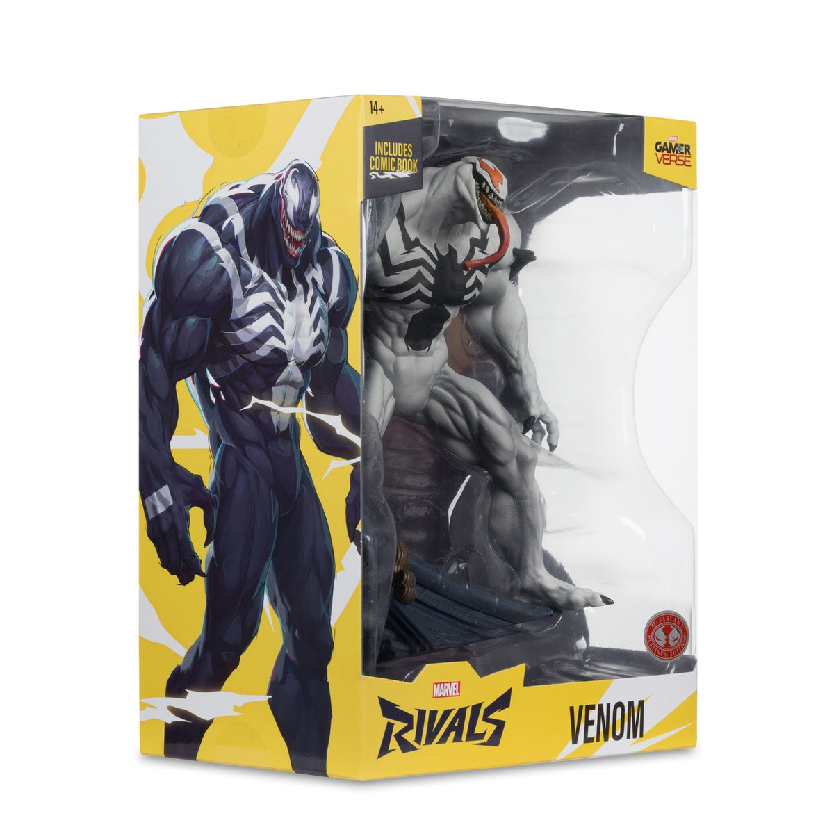 Imagen del producto Marvel Rivals - Figura de acción de Venom 1:6 Red Platinum Edition