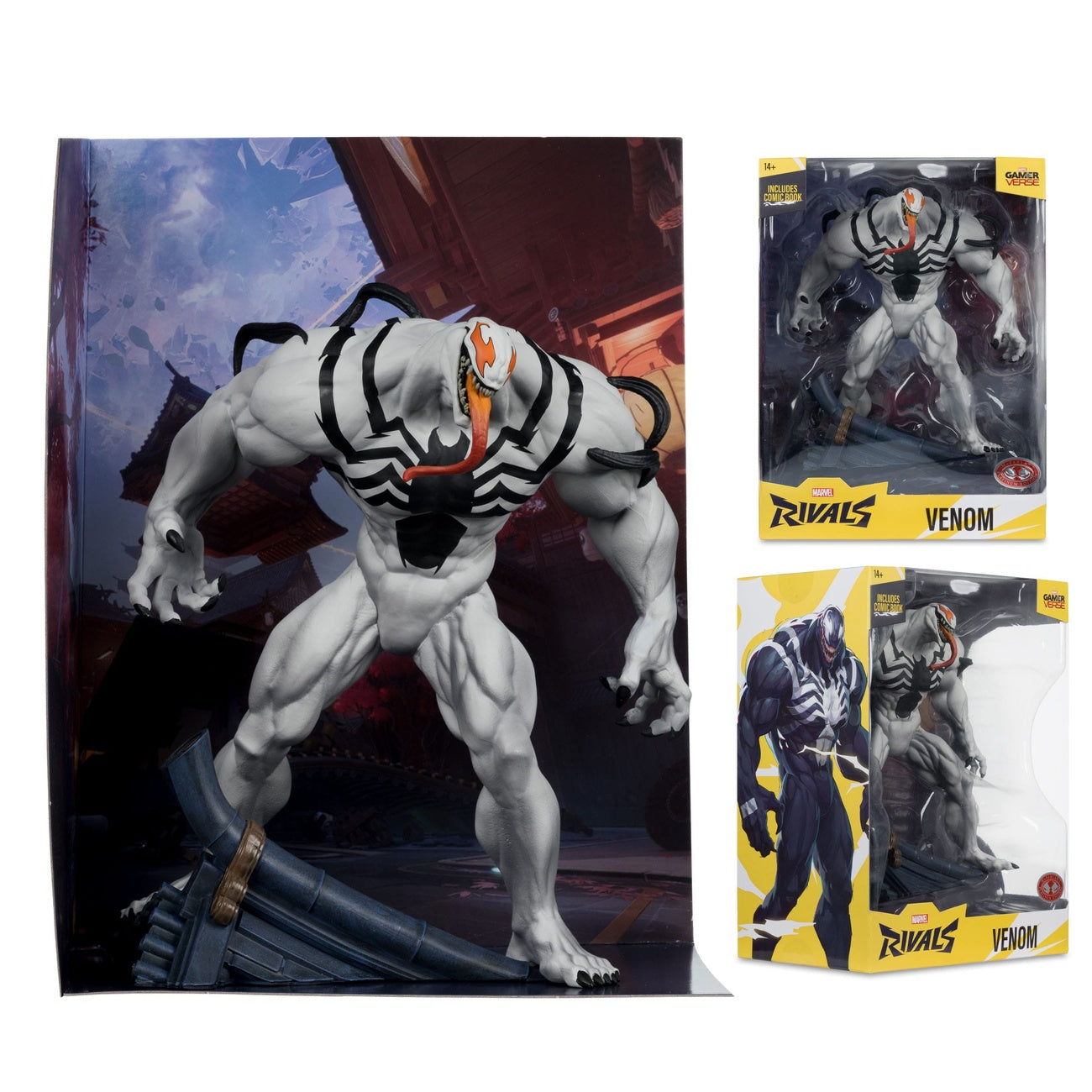 Imagen del producto Marvel Rivals - Figura de acción de Venom 1:6 Red Platinum Edition