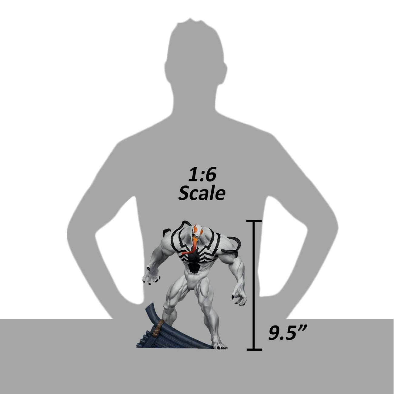 Imagen del producto Marvel Rivals - Figura de acción de Venom 1:6 Red Platinum Edition
