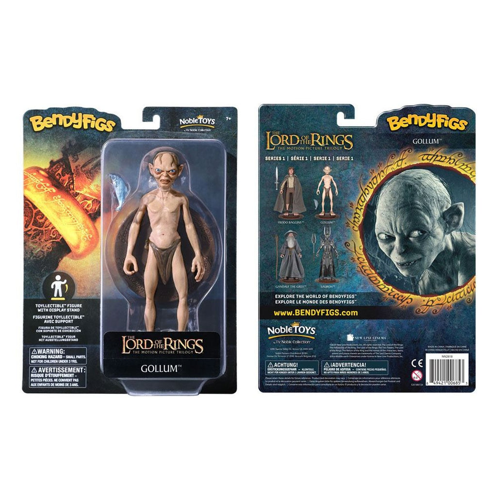 Imagen del producto El Señor de los Anillos - Figura Gollum Bendyfigs