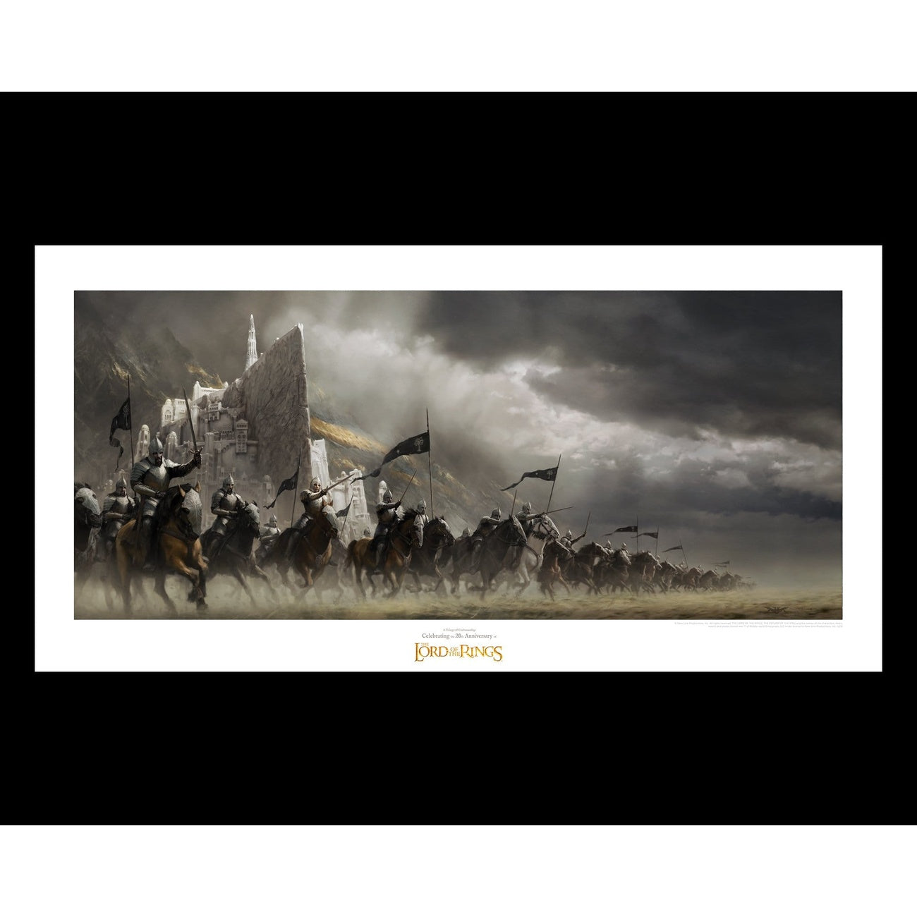 Imagen del producto El Señor de los Anillos - Faramir en guerra Lámina artística