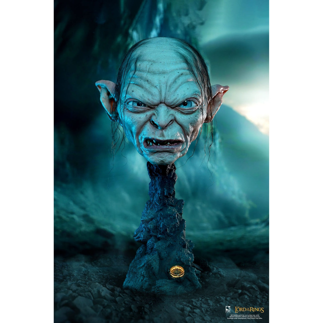 Imagen del producto El Señor de los Anillos Busto de Gollum a Tamaño Real 1:1