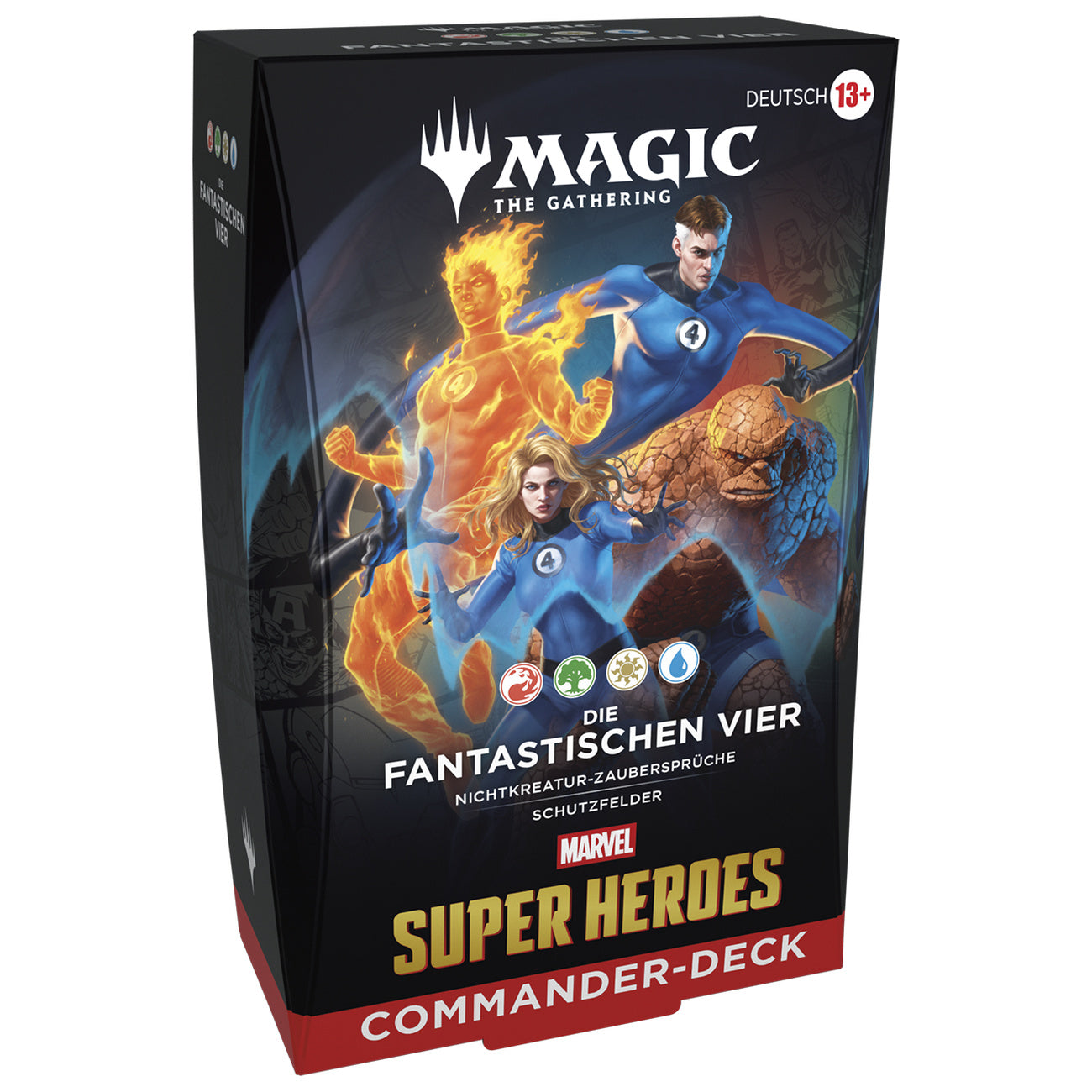 Product image Marvel Super Heroes The Fantastic Four Commander Deck German Version - Magic The Gathering