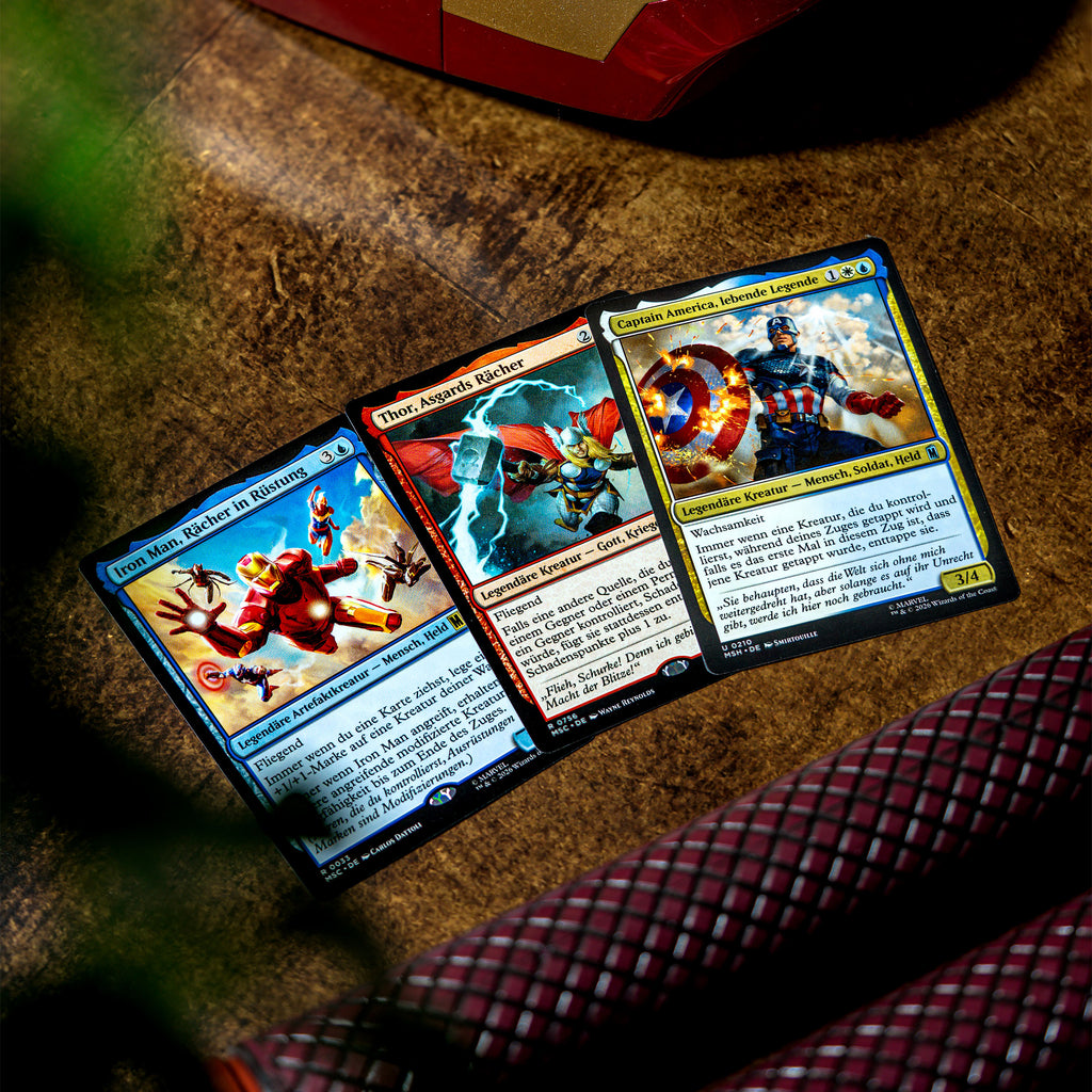 Imagen del producto Marvel Super Heroes Avengers Mazo de Commander versión alemana - Magic The Gathering