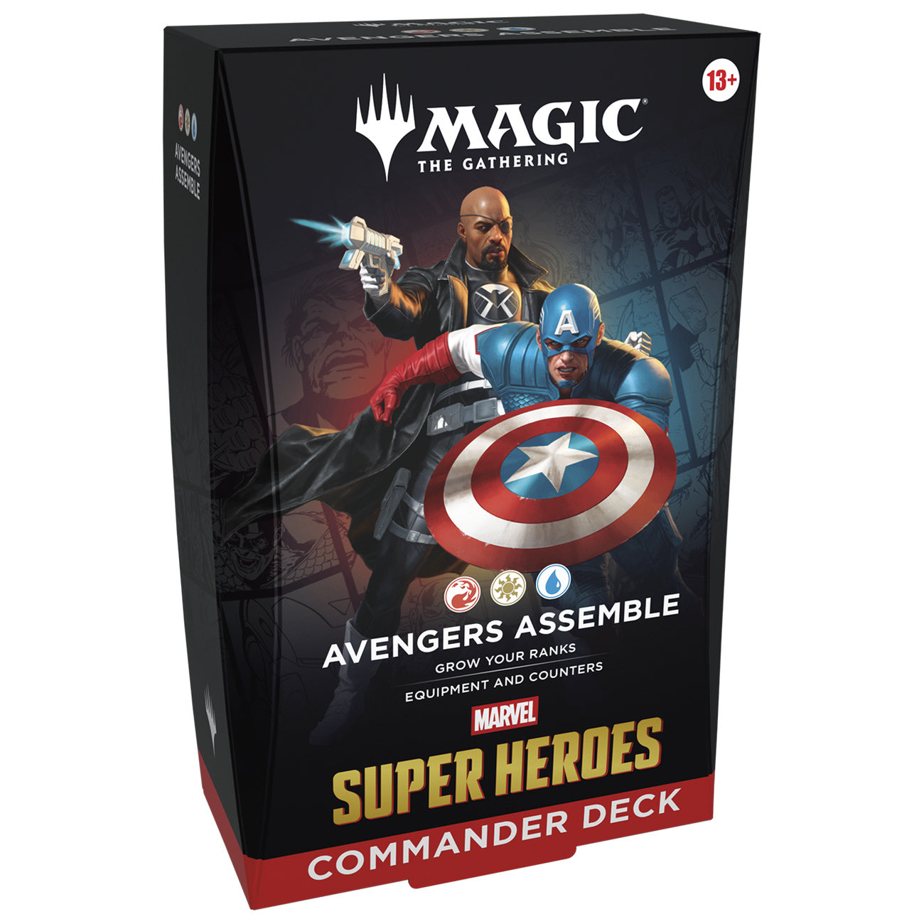 Imagen del producto Marvel Super Heroes Avengers Assemble Commander Deck versión inglesa - Magic: The Gathering