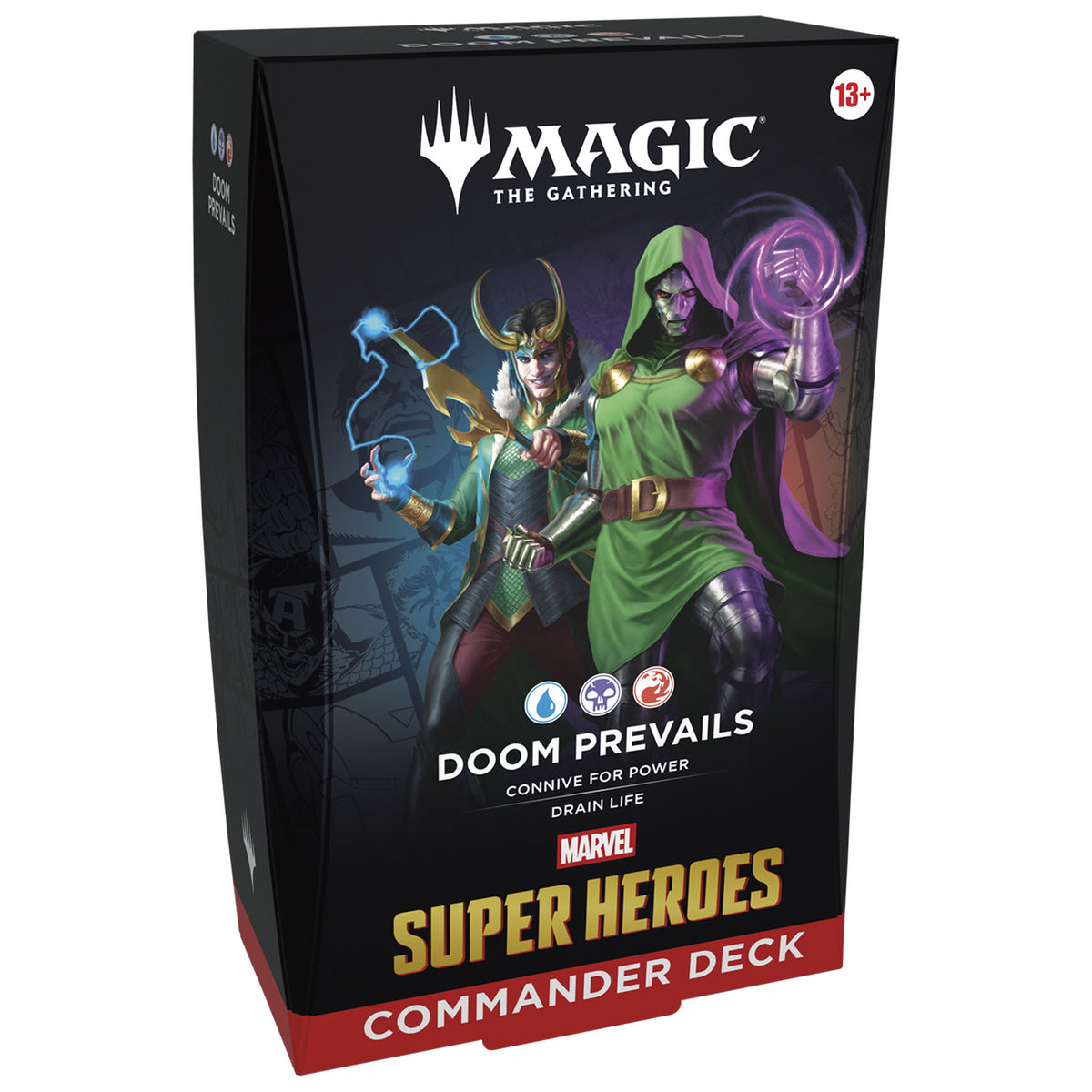 Imagen del producto Marvel Super Heroes Doom Prevails Mazo de Commander Versión Inglesa - Magic: The Gathering