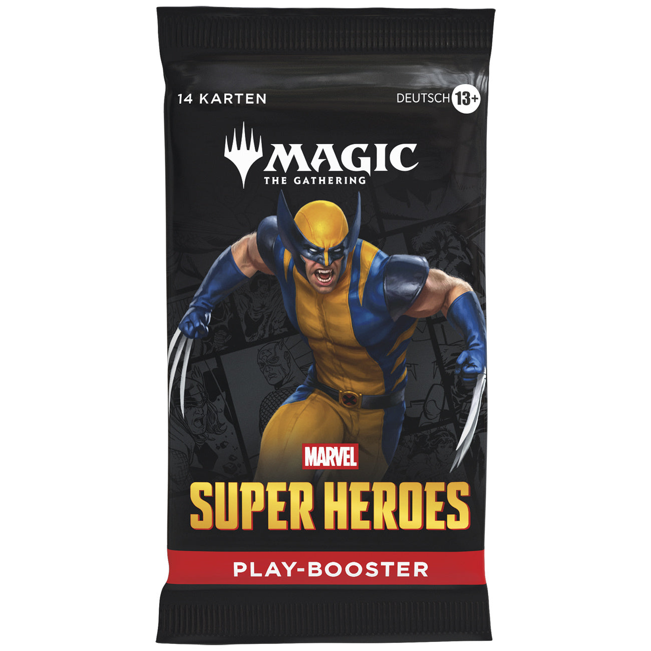 Imagen del producto Marvel Super Heroes Play Booster versión alemana – Magic: The Gathering