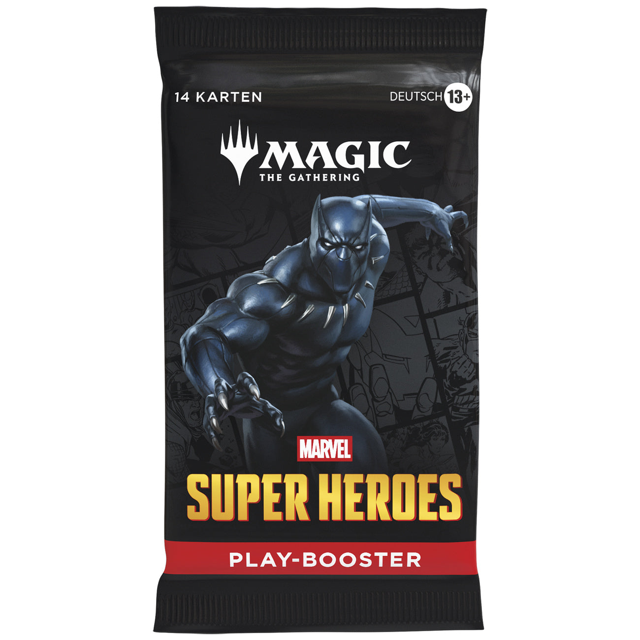 Imagen del producto Marvel Super Heroes Play Booster versión alemana – Magic: The Gathering