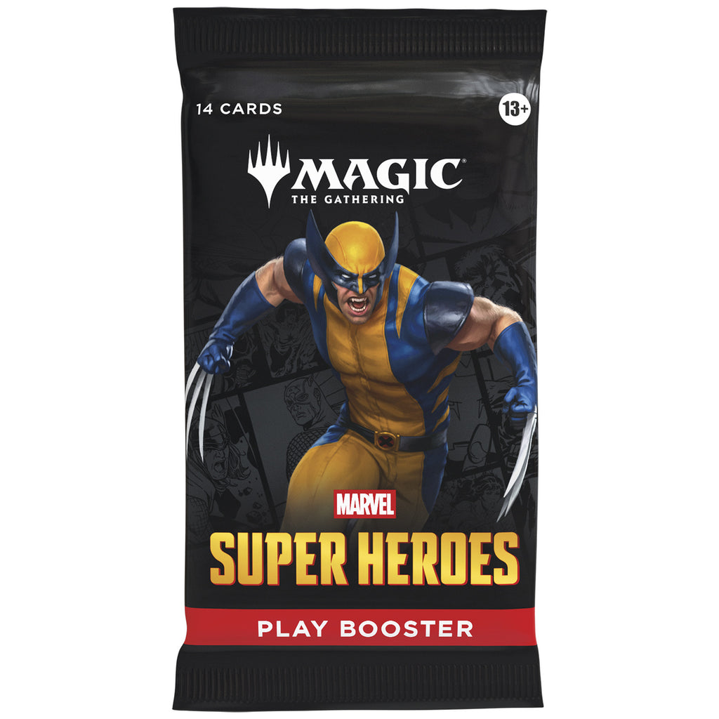 Imagen del producto Marvel Super Heroes Play Booster versión en inglés – Magic: The Gathering