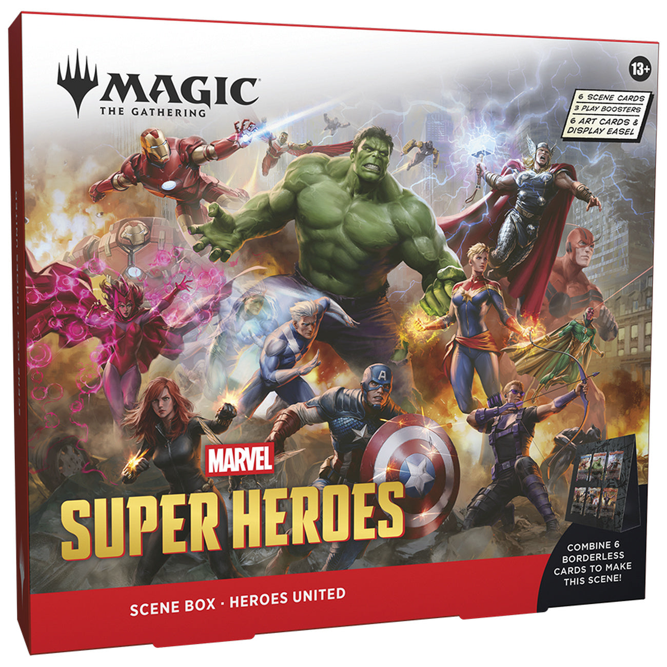 Imagen del producto Marvel Super Heroes Scene Box Heroes United versión en inglés - Magic: The Gathering