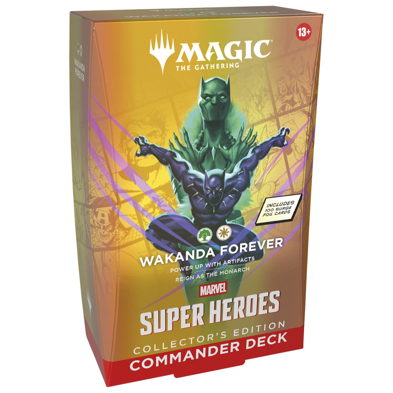 Product image Marvel Super Heroes Wakanda Forever Commander Deck Collector’s Edition - Magic: The Gathering