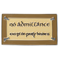 Imagen del producto El Señor de los Anillos - Imán No Admittance