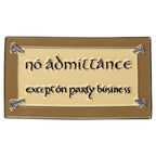 Imagen del producto El Señor de los Anillos - Imán No Admittance