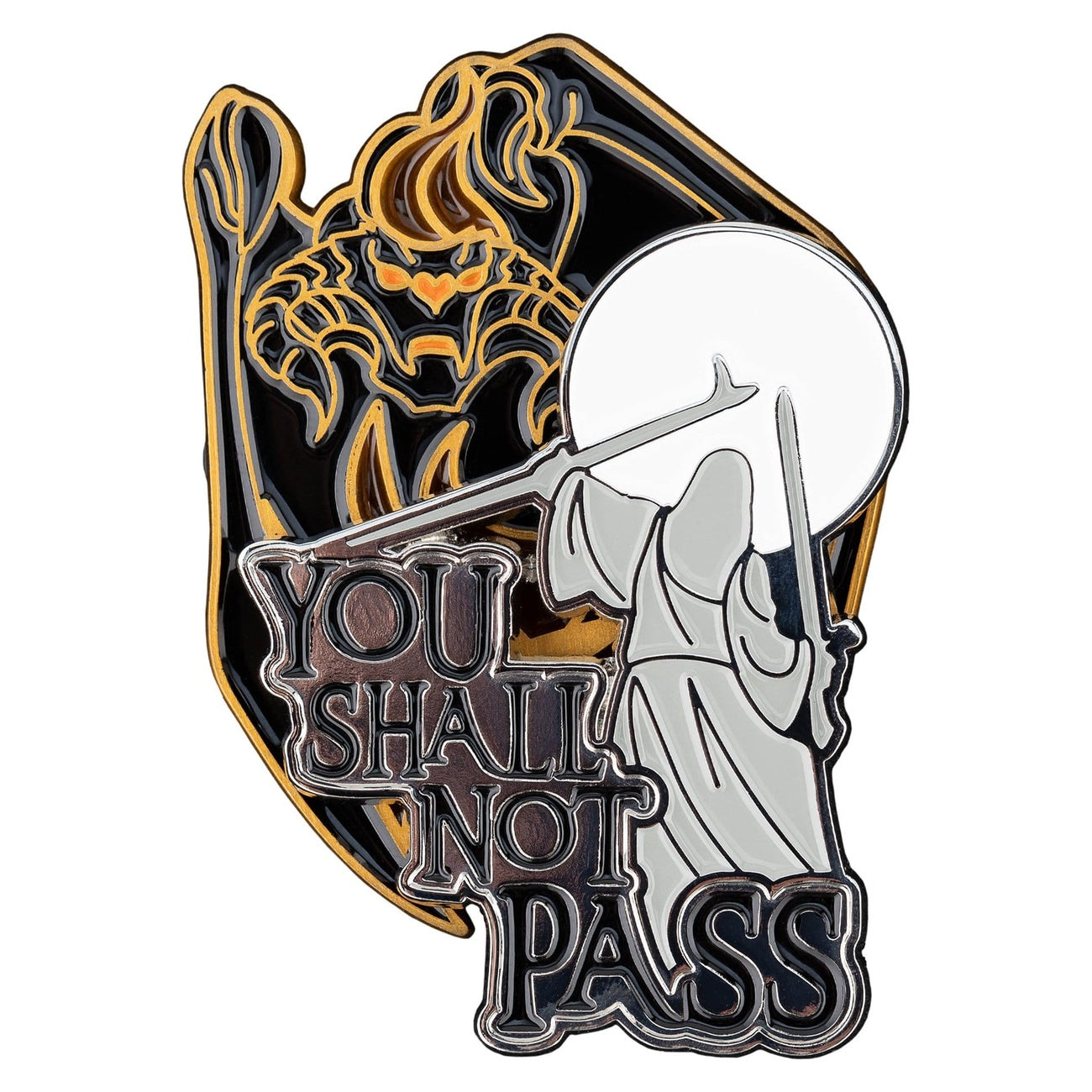Imagen del producto El Señor de los Anillos - You Shall Not Pass set de 2 pines