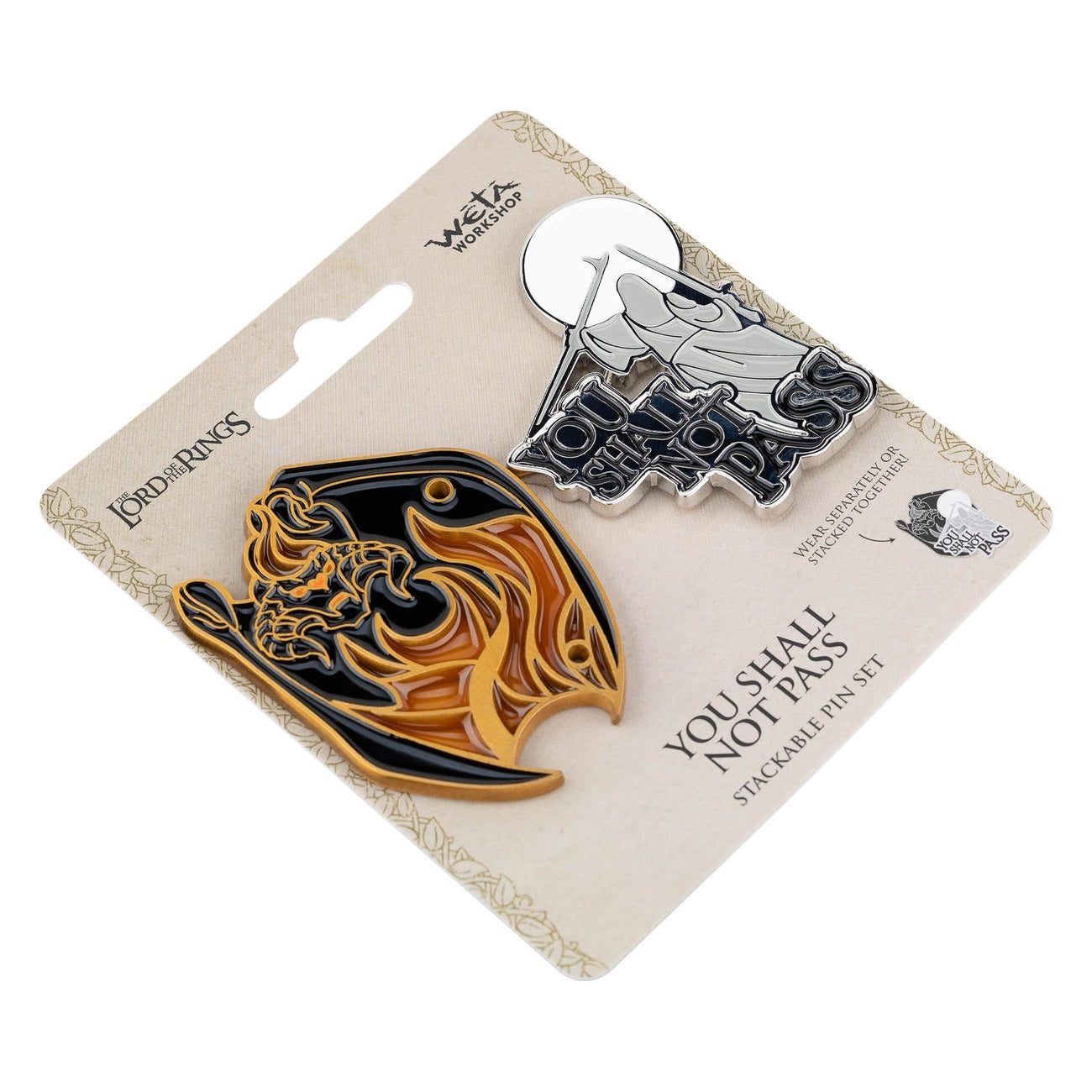 Imagen del producto El Señor de los Anillos - You Shall Not Pass set de 2 pines