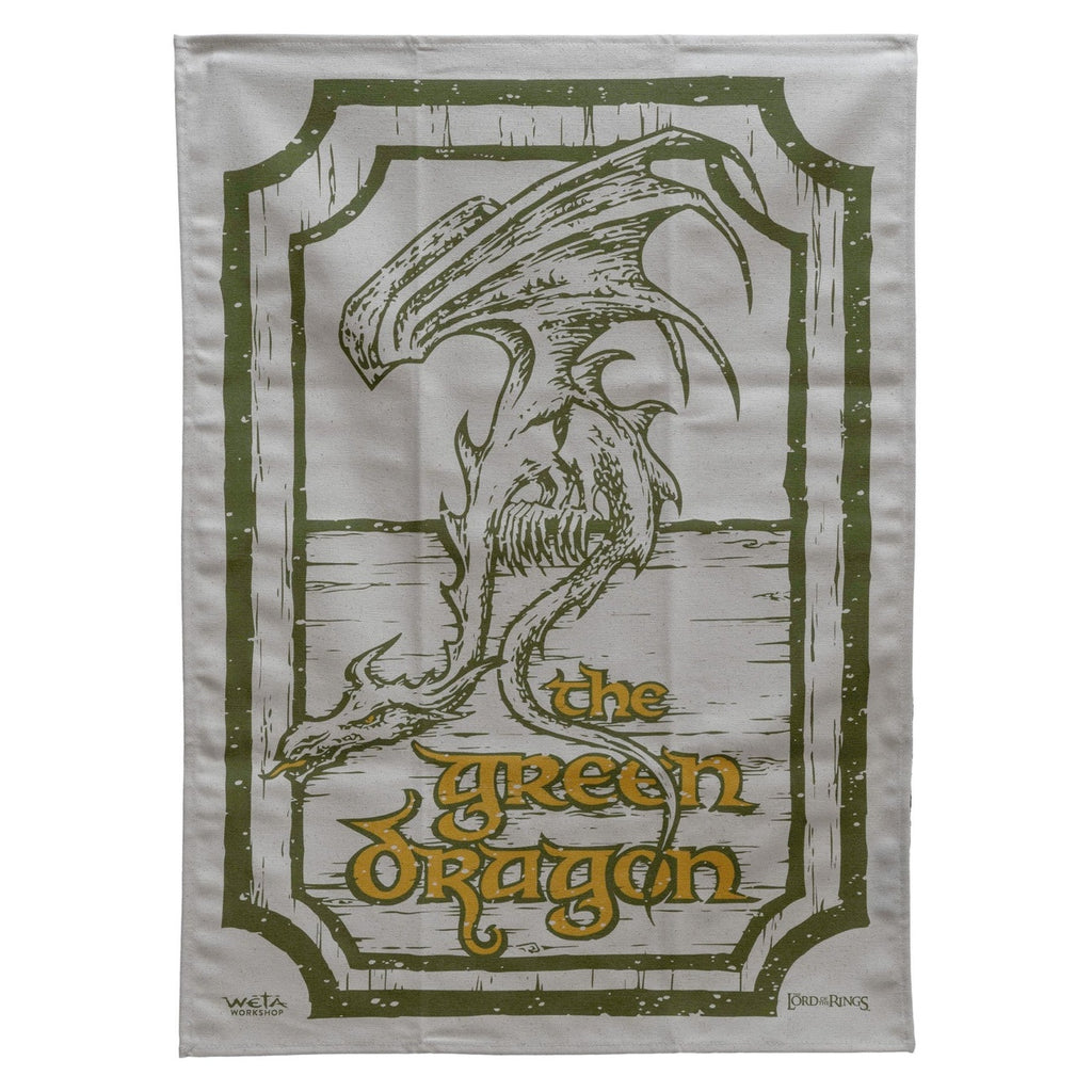 Imagen del producto El Señor de los Anillos - Paños de cocina Green Dragon y Prancing Pony (juego de 2)