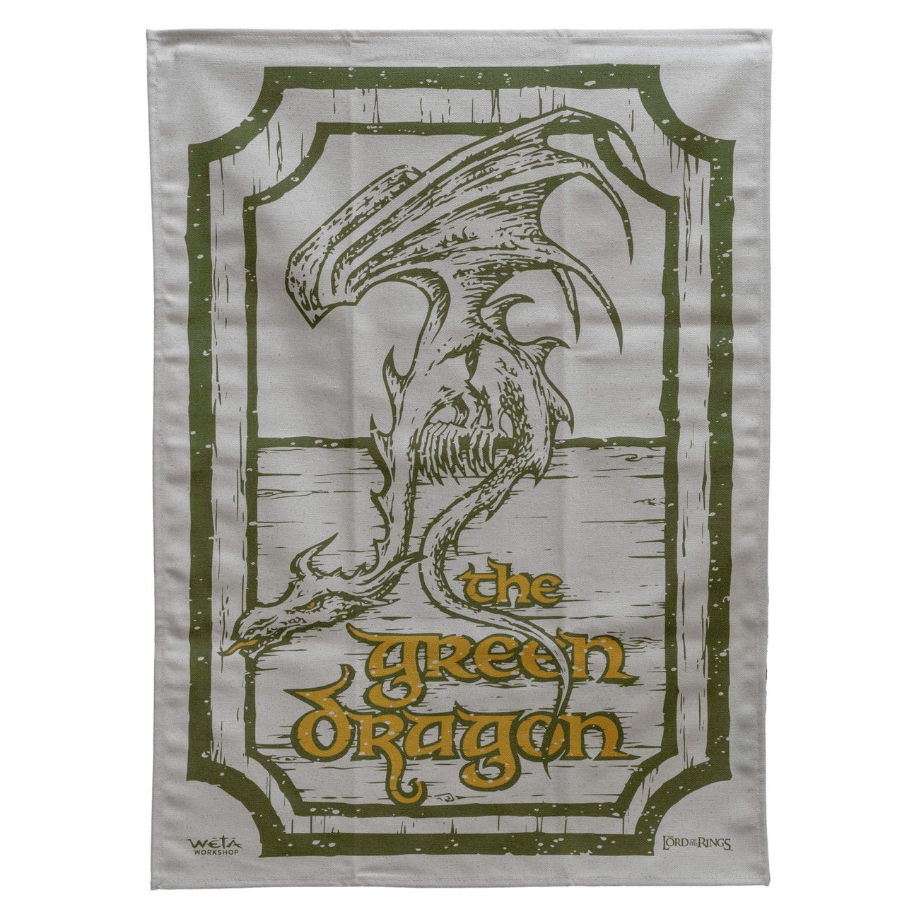 Imagen del producto El Señor de los Anillos - Paños de cocina Green Dragon y Prancing Pony (juego de 2)