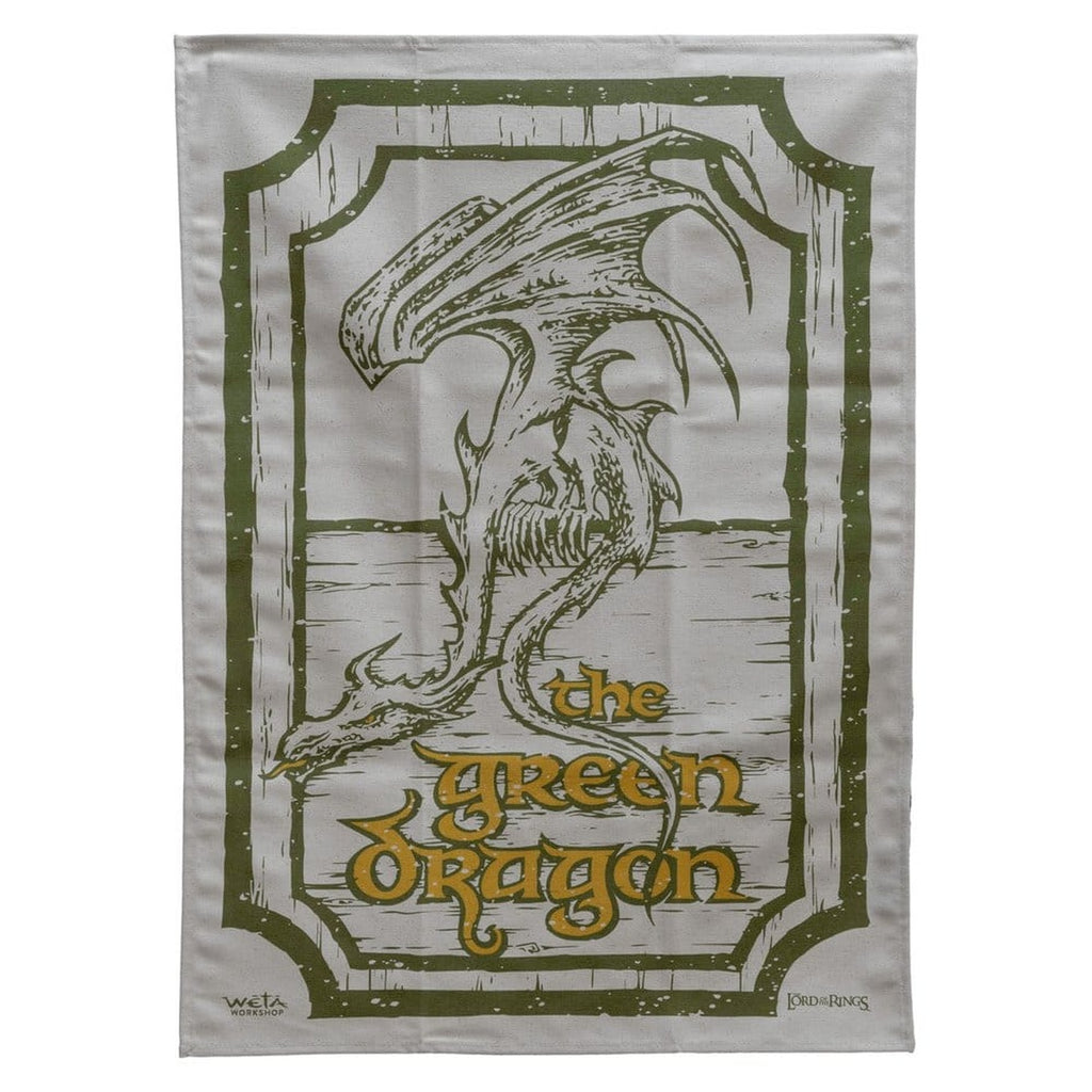 Imagen del producto El Señor de los Anillos - Paños de cocina Green Dragon y Prancing Pony (juego de 2)