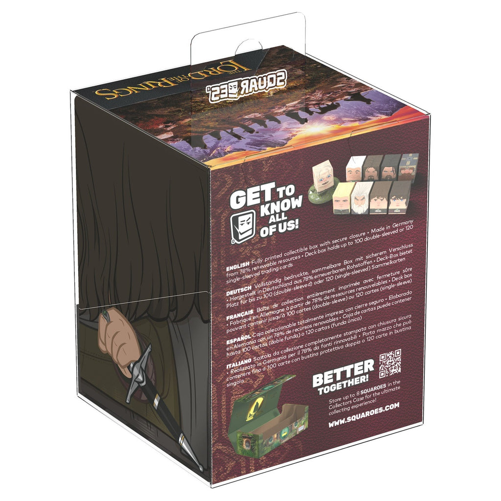 Imagen del producto Caja para cartas coleccionables de Aragorn Ultimate Guard - El Señor de los Anillos