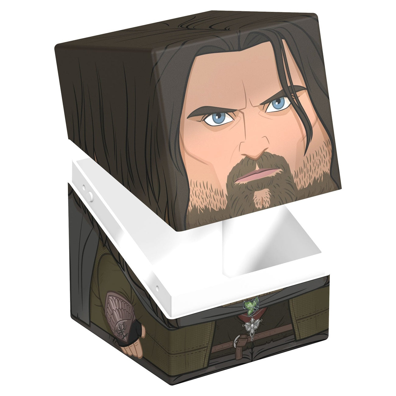 Imagen del producto Caja para cartas coleccionables de Aragorn Ultimate Guard - El Señor de los Anillos