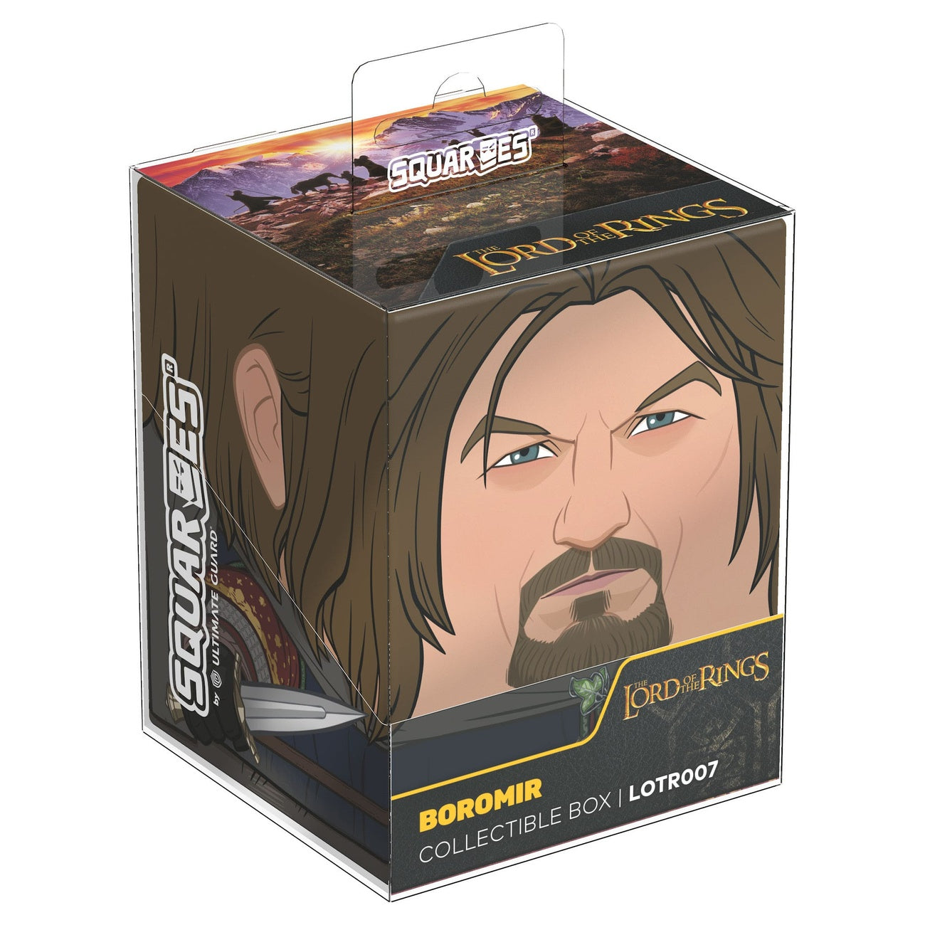 Imagen del producto Caja para cartas coleccionables Boromir Ultimate Guard - El Señor de los Anillos