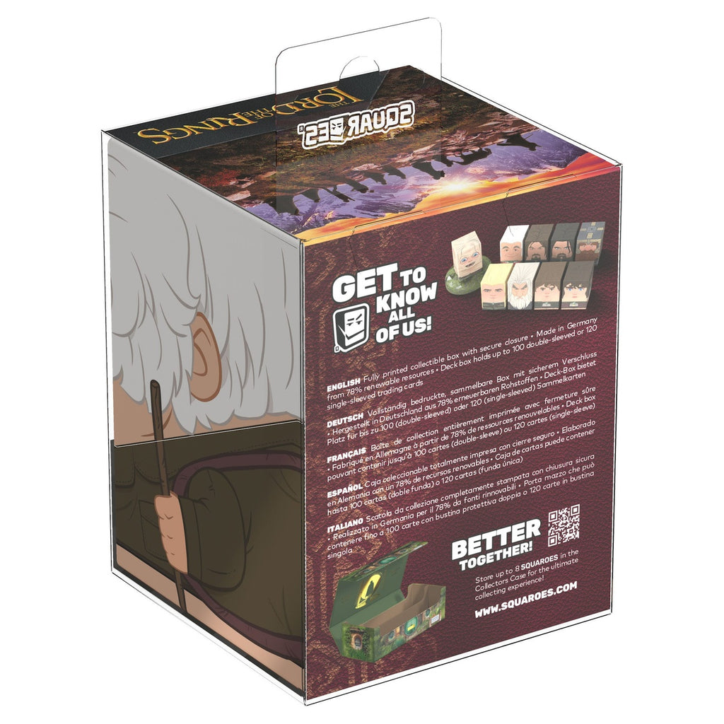 Imagen del producto Caja para cartas coleccionables Bilbo Bolsón Ultimate Guard - El Señor de los Anillos