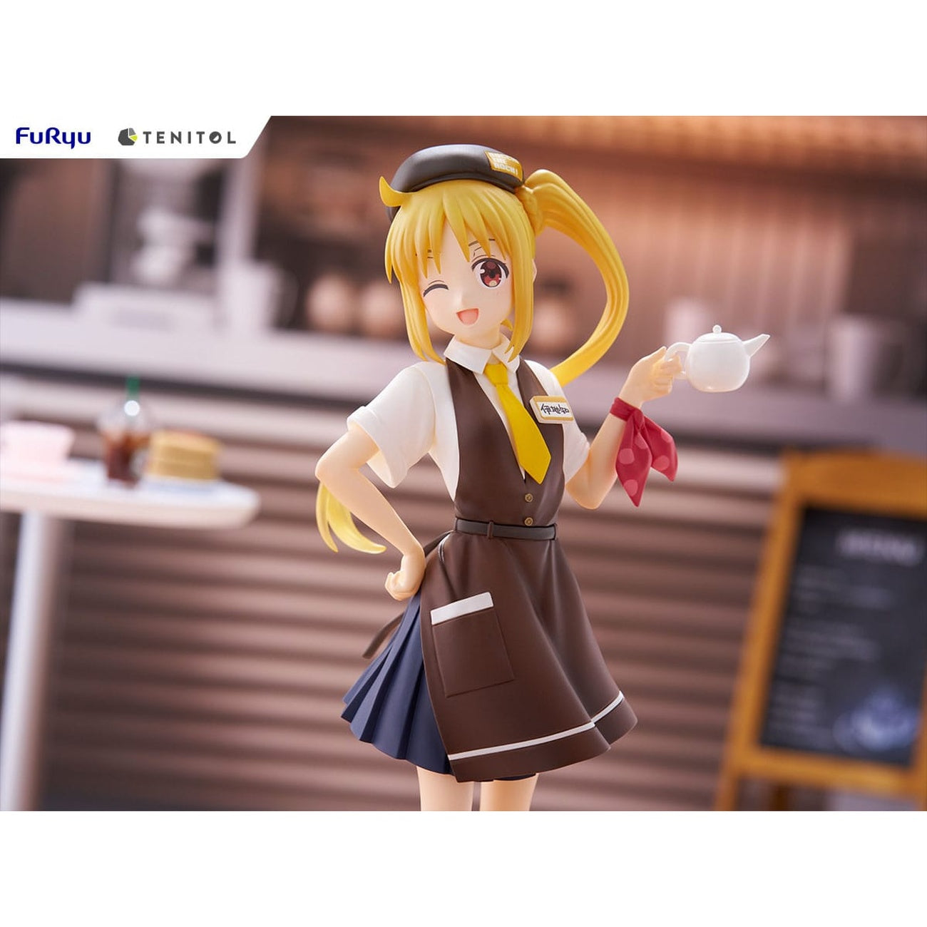 Imagen del producto Bocchi the Rock! Estatua PVC Tenitol Nijika Ijichi Café Style Ver. 20 cm