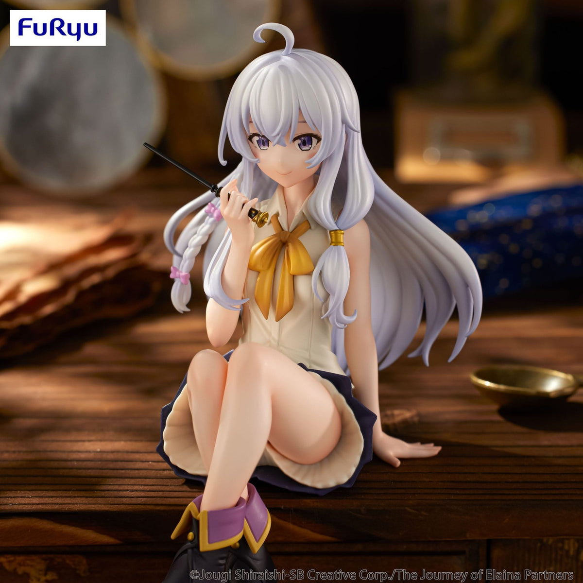 Product image Wandering Witch: The Journey of Elaina Noodle Stopper PVC Statue Elaina 13 cm