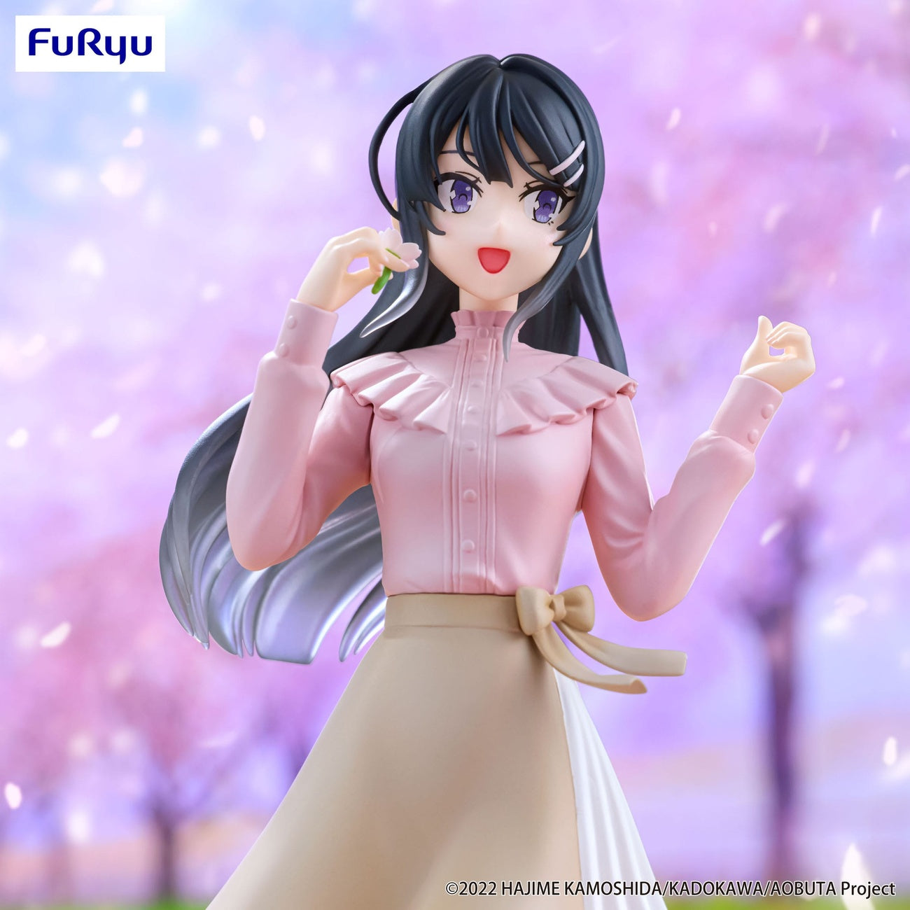 Imagen del producto Rascal Does Not Dream of Bunny Girl Senpai Estatua PVC Trio-Try-iT Mai Sakurajima Spring Outfit Ver. 21 cm