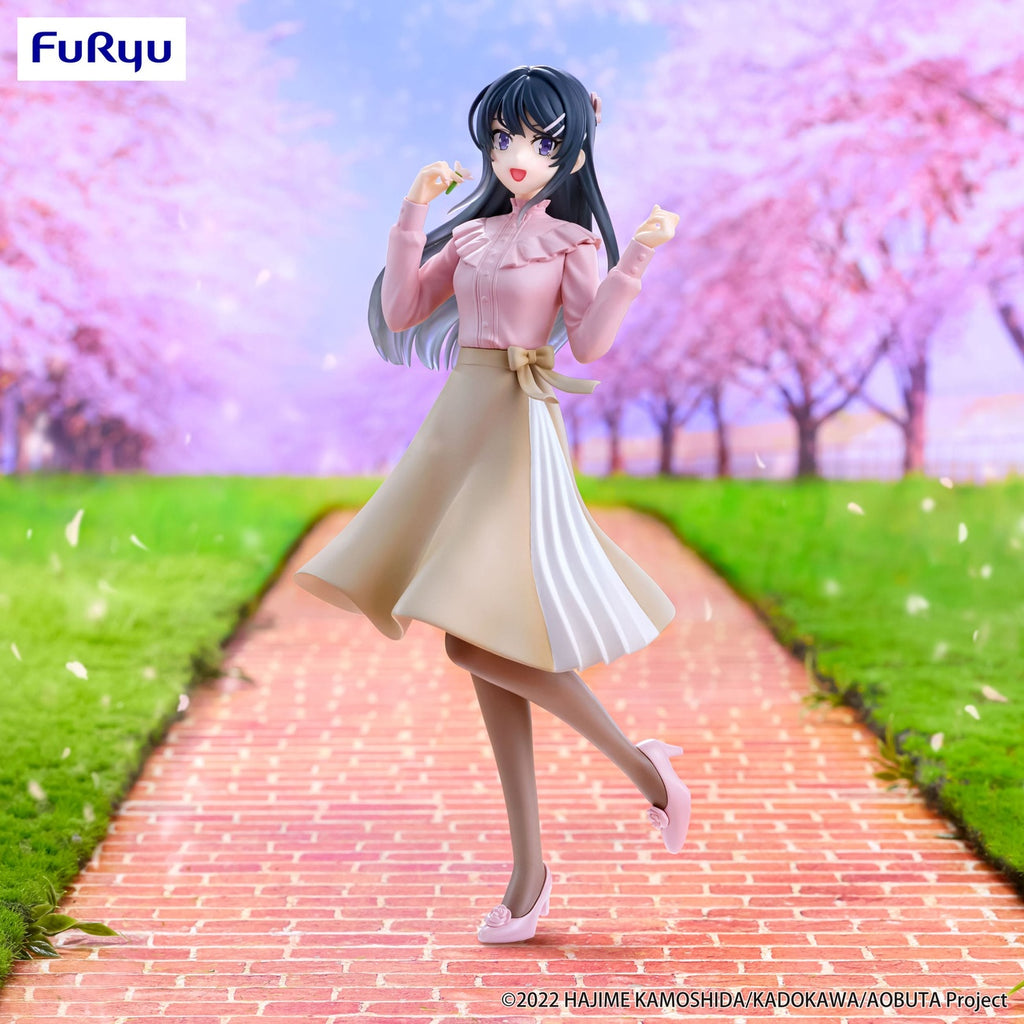 Imagen del producto Rascal Does Not Dream of Bunny Girl Senpai Estatua PVC Trio-Try-iT Mai Sakurajima Spring Outfit Ver. 21 cm