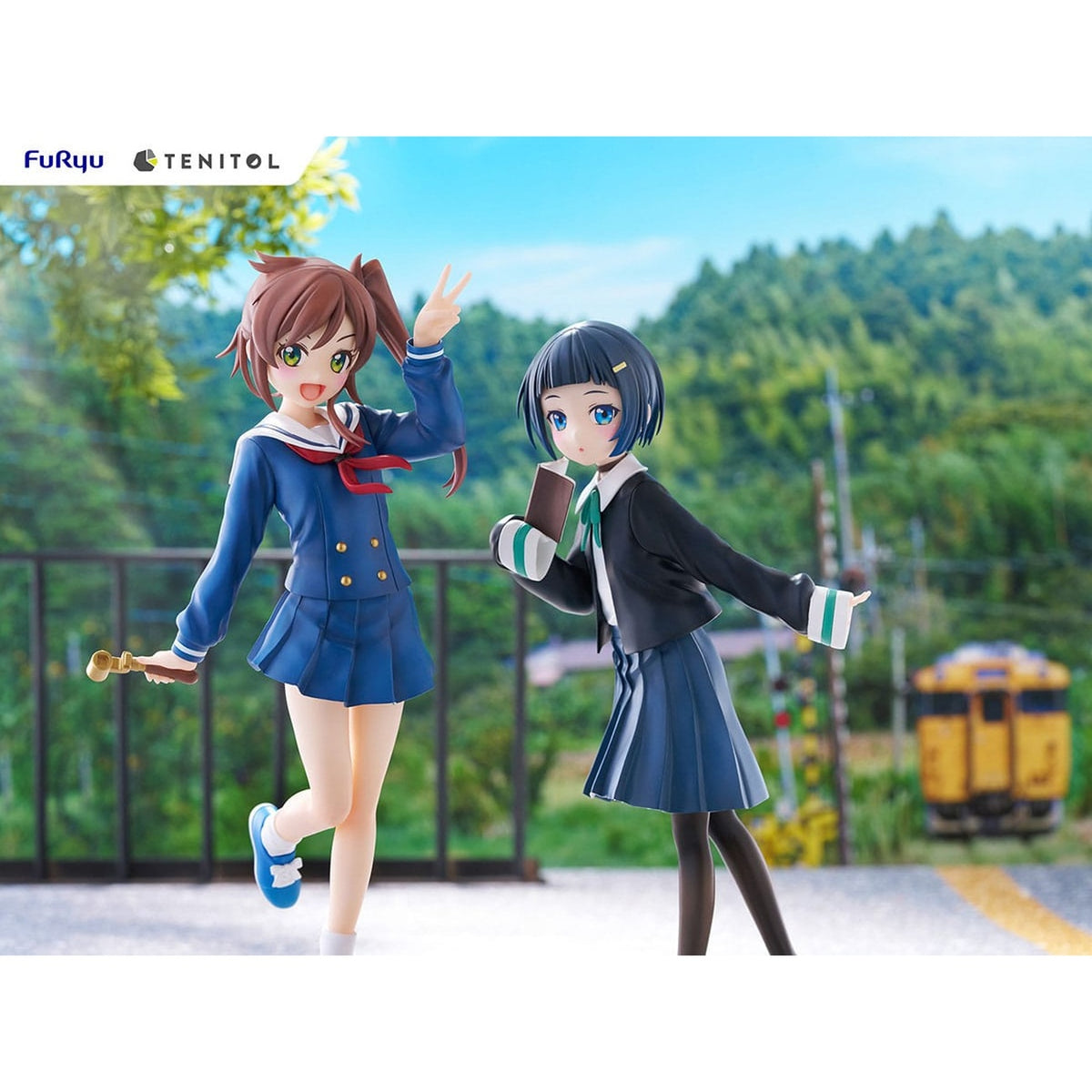 Imagen del producto Train to the End of the World Estatua PVC Tenitol Akira Shinonome 20 cm
