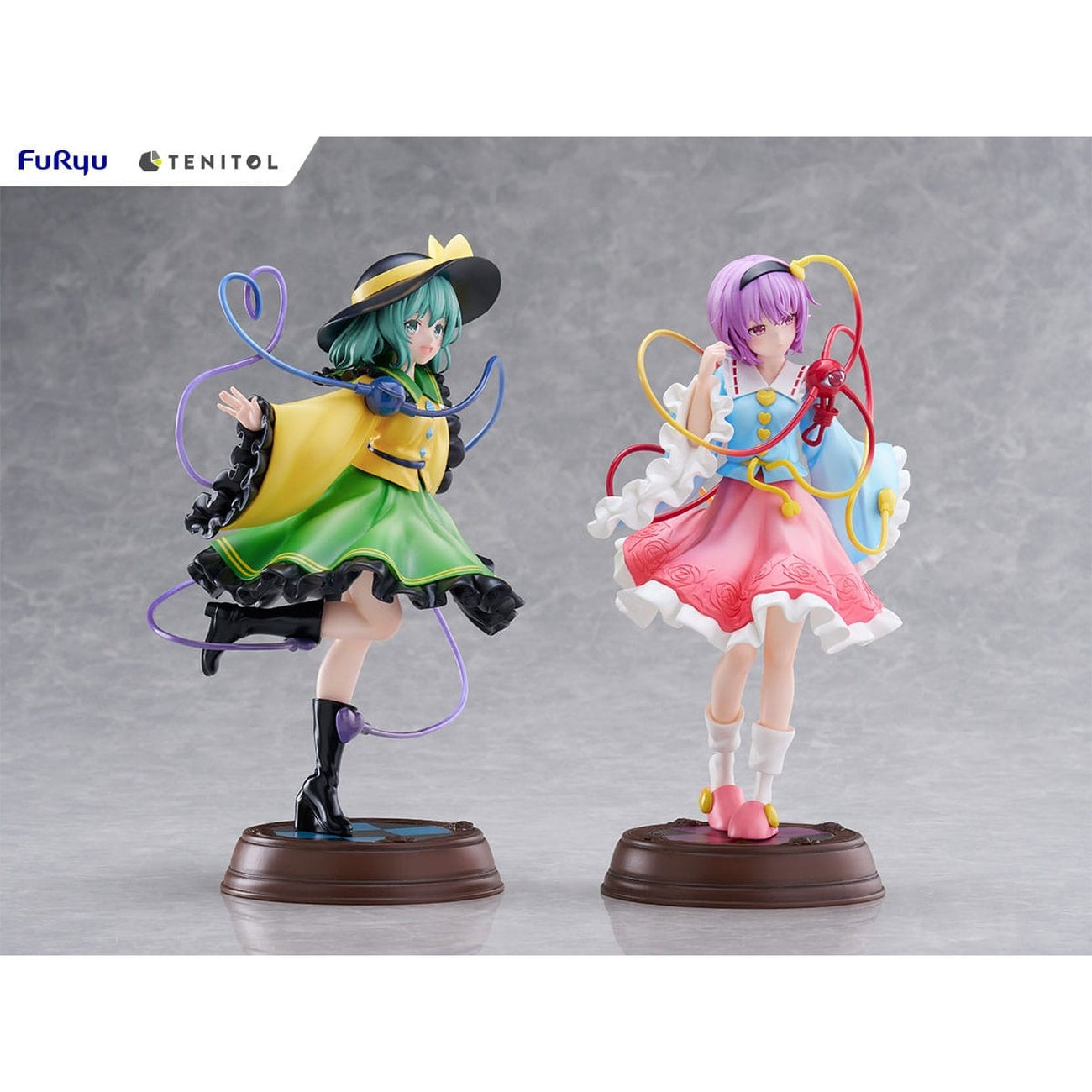 Product image Touhou Project Tenitol PVC Statue Koishi Komeiji & Satori Komeiji 22 cm